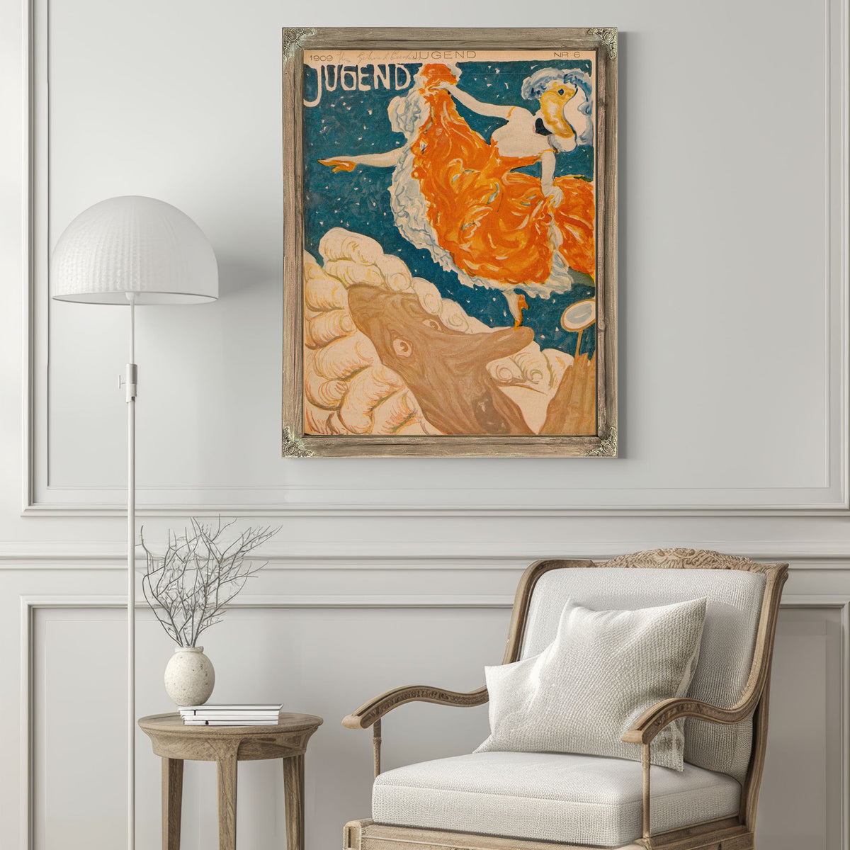 Paul Rieth Jugend Nr 06 1909 By Vintage Circus Posters