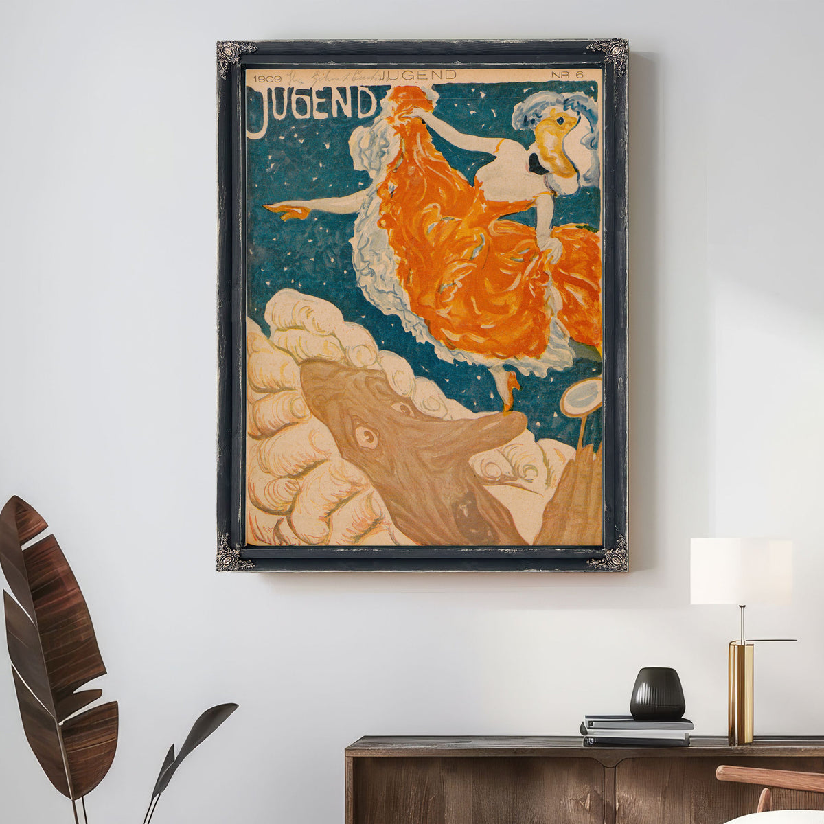 Paul Rieth Jugend Nr 06 1909 By Vintage Circus Posters