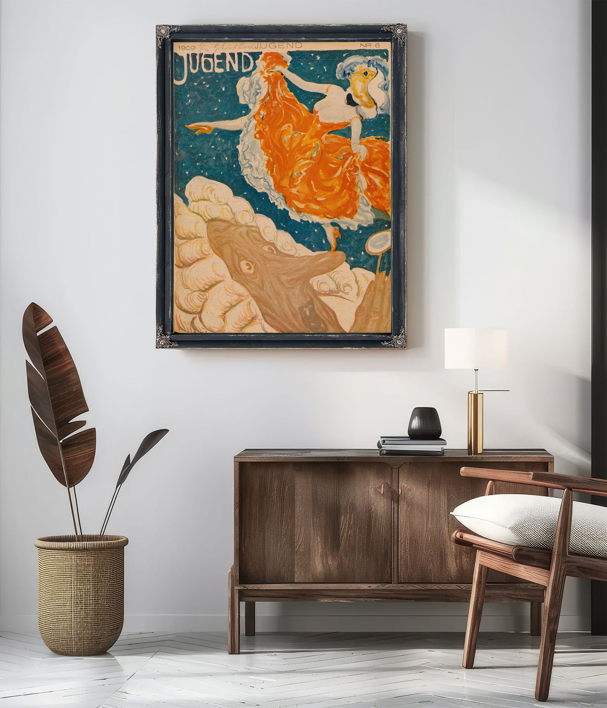 Paul Rieth Jugend Nr 06 1909 By Vintage Circus Posters