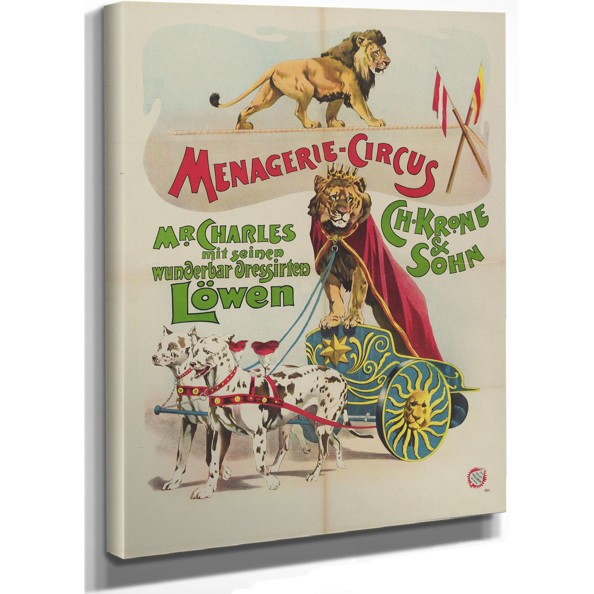 Plakat Menagerie Circus By Vintage Circus Posters