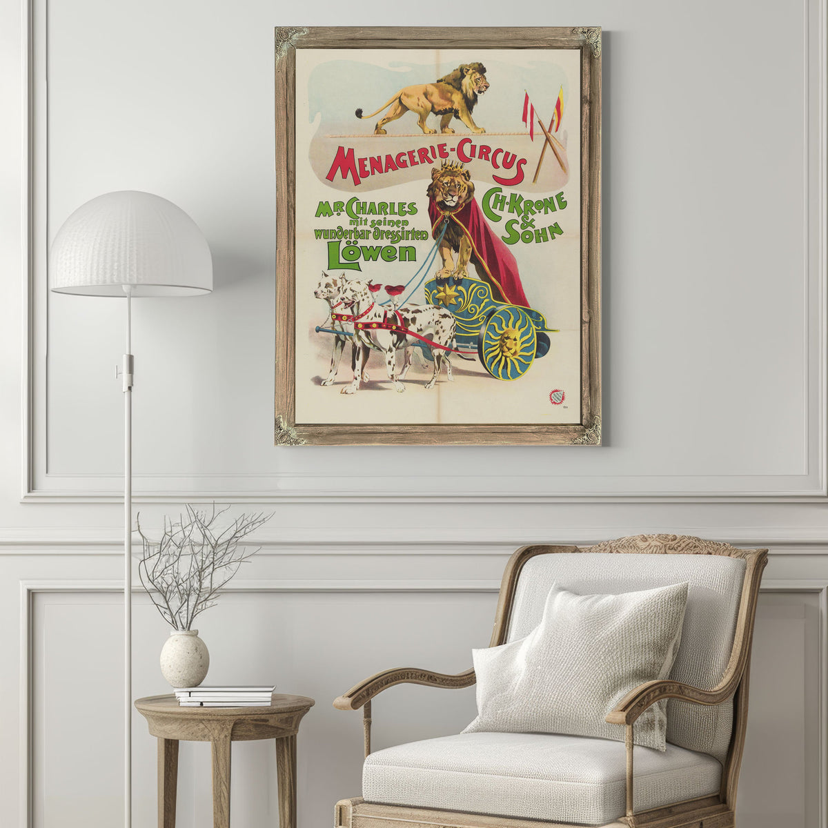 Plakat Menagerie Circus By Vintage Circus Posters