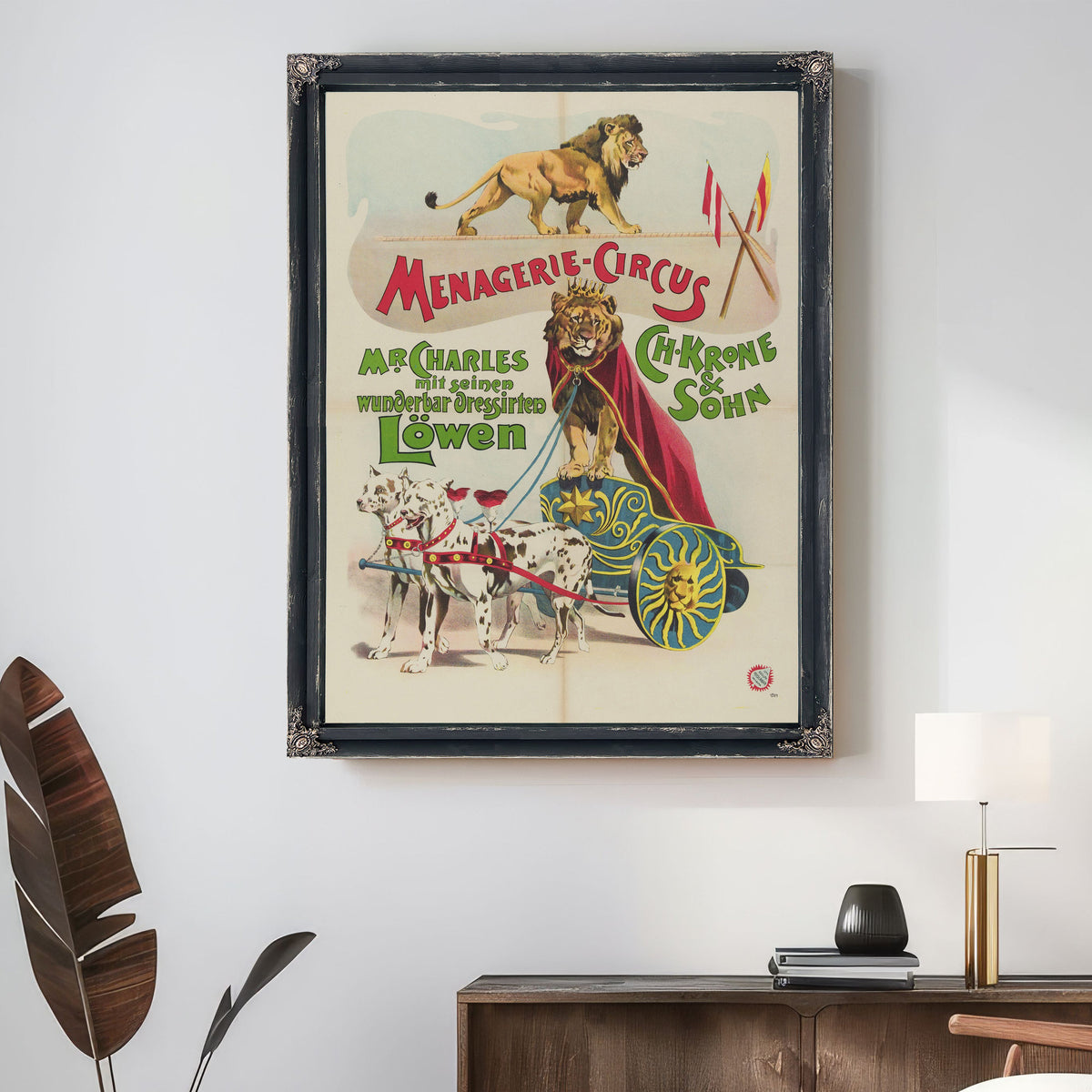 Plakat Menagerie Circus By Vintage Circus Posters