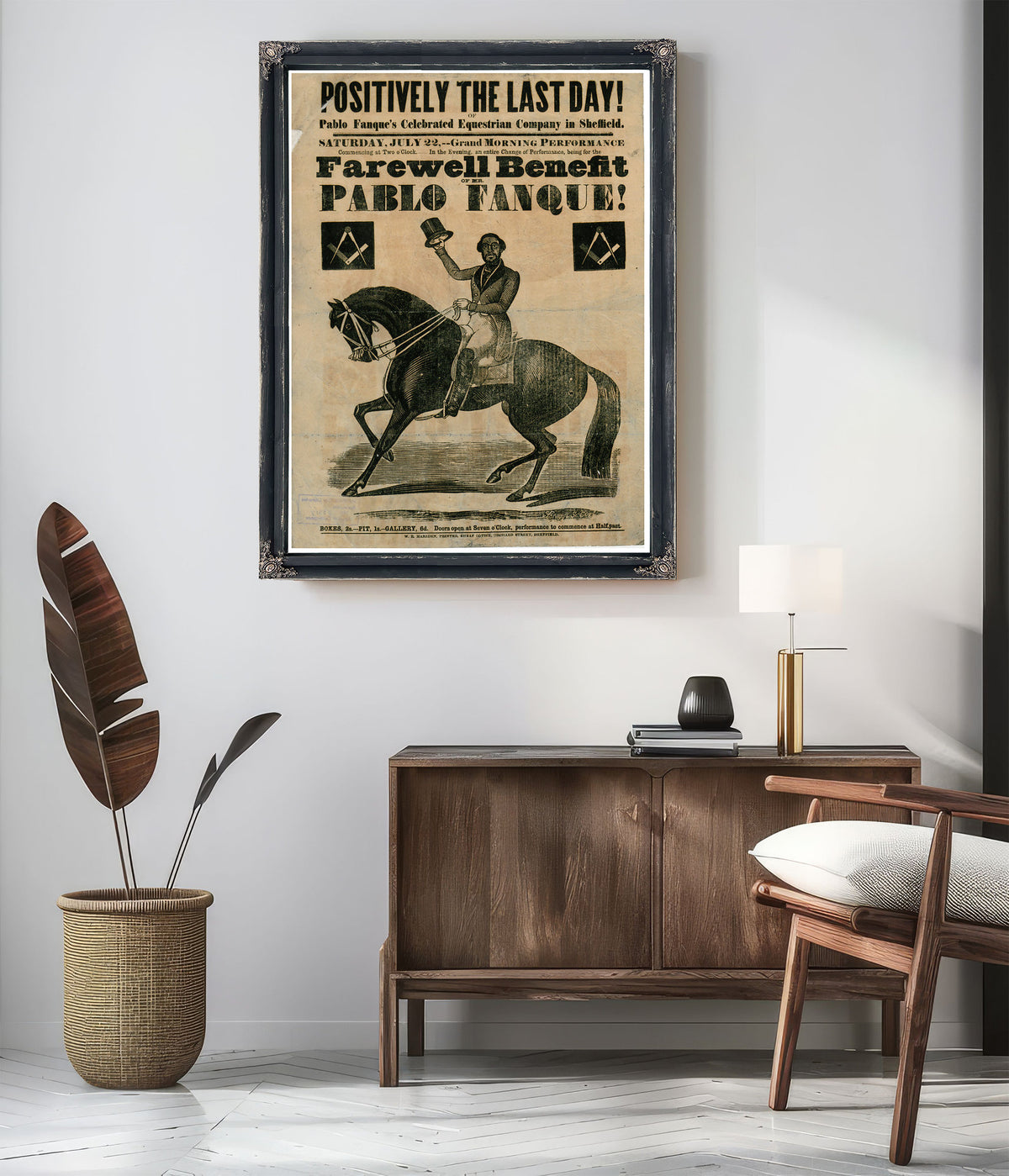Positively Last Day Pablo Fanque By Vintage Circus Posters