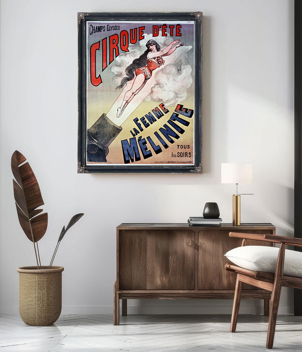 Poster the Cirque D Euteu 1887 la By Vintage Circus Posters