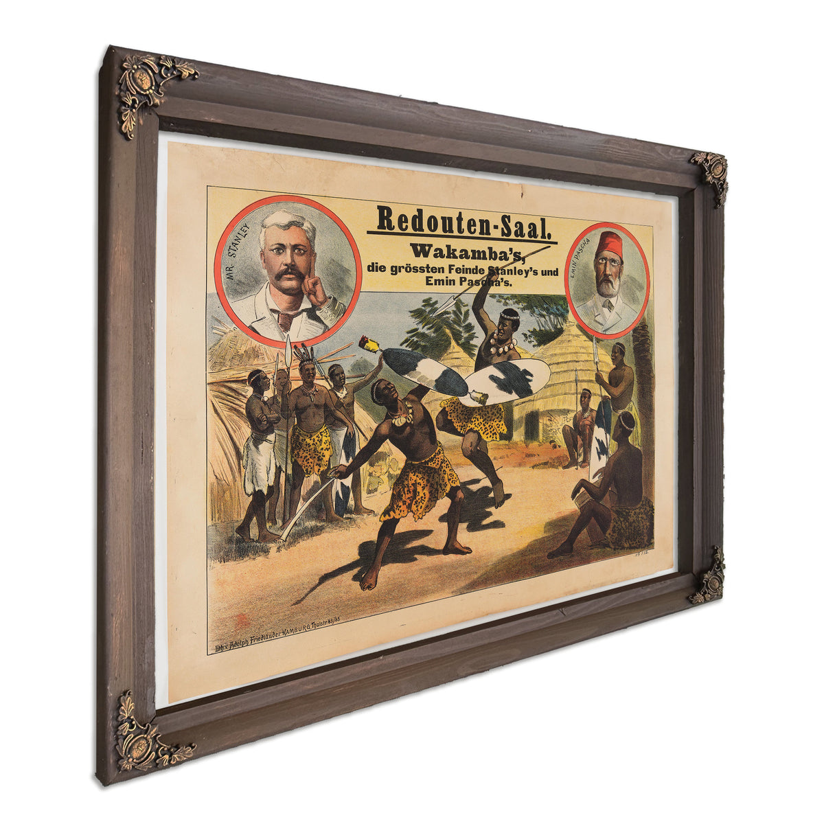 Poster Wakamba S Redouten Saal By Circus Posters New