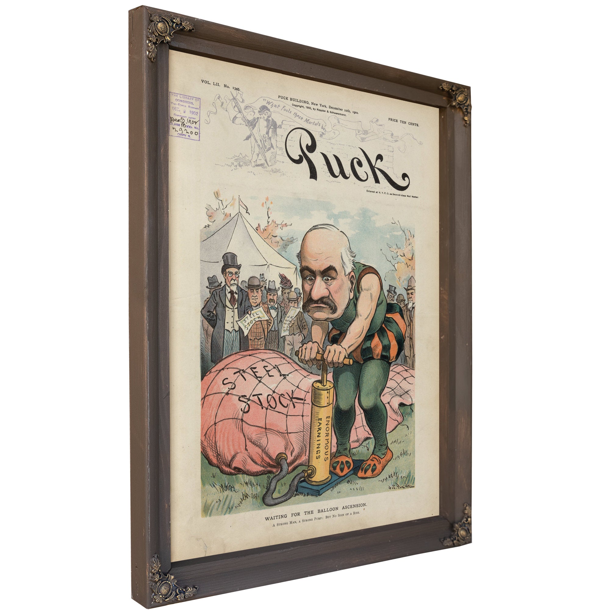 Puckmagazine10dec1902 By Vintage Circus Posters