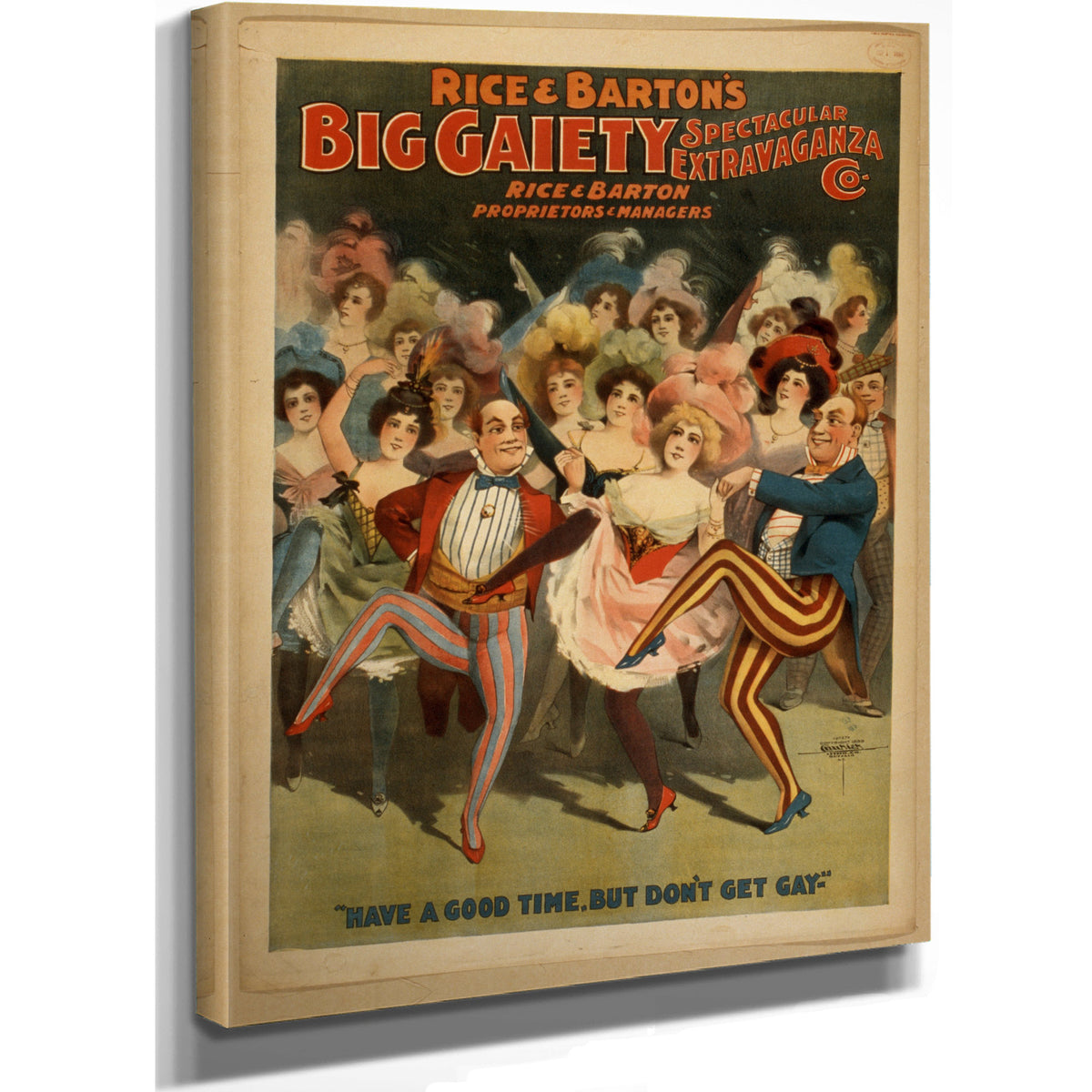 Rice Barton S Big Gaiety Spectacular 04 By Vintage Circus Posters