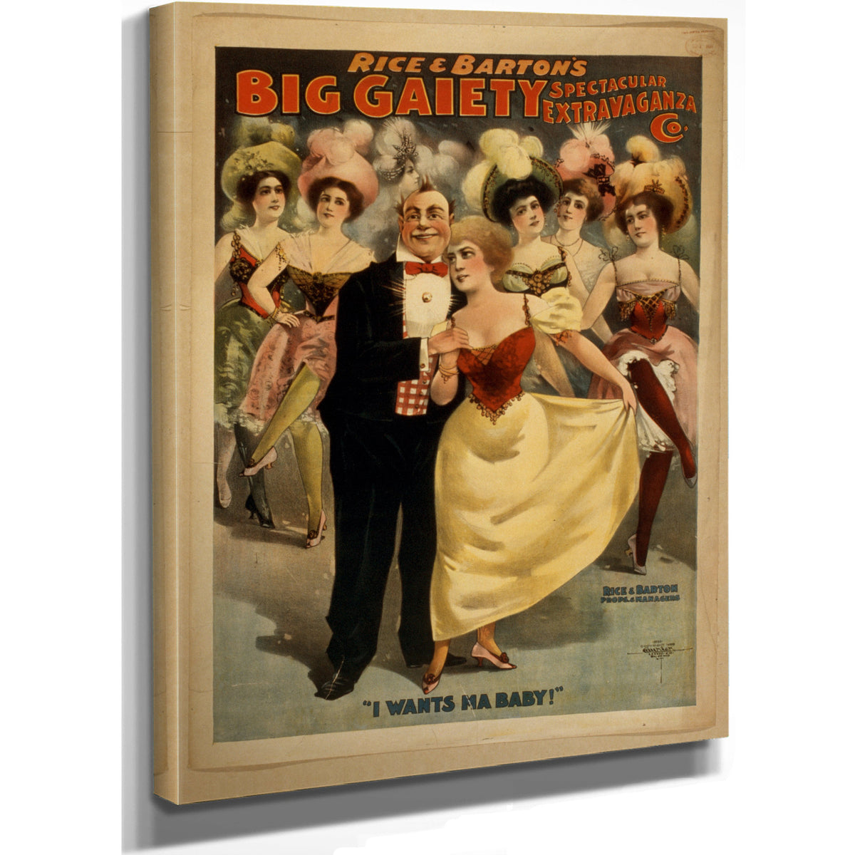 Rice Barton S Big Gaiety Spectacular By Vintage Circus Posters