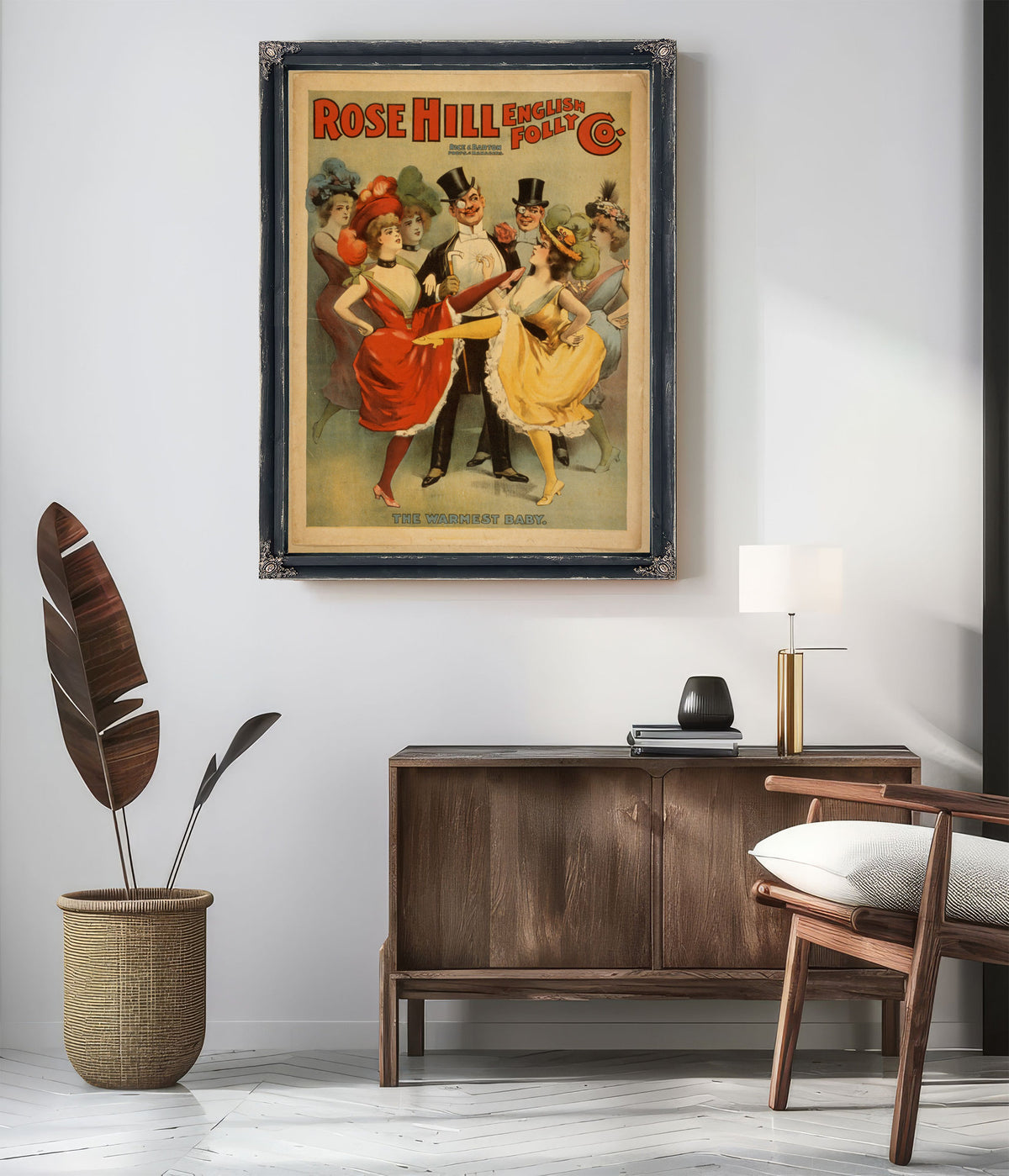 Rose Hill English Folly Co 1 By Vintage Circus Posters