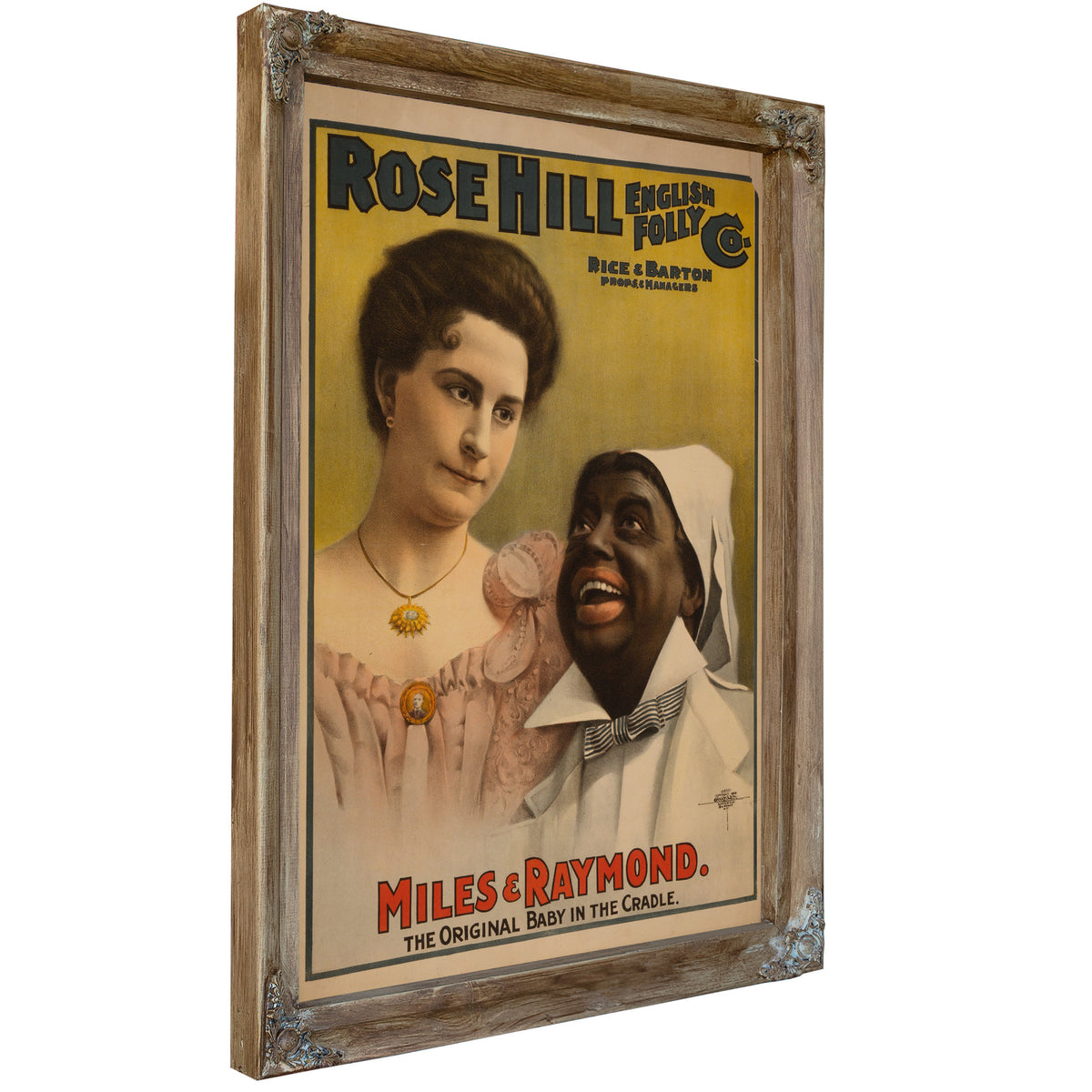 Rose Hill English Folly Co 2 By Vintage Circus Posters