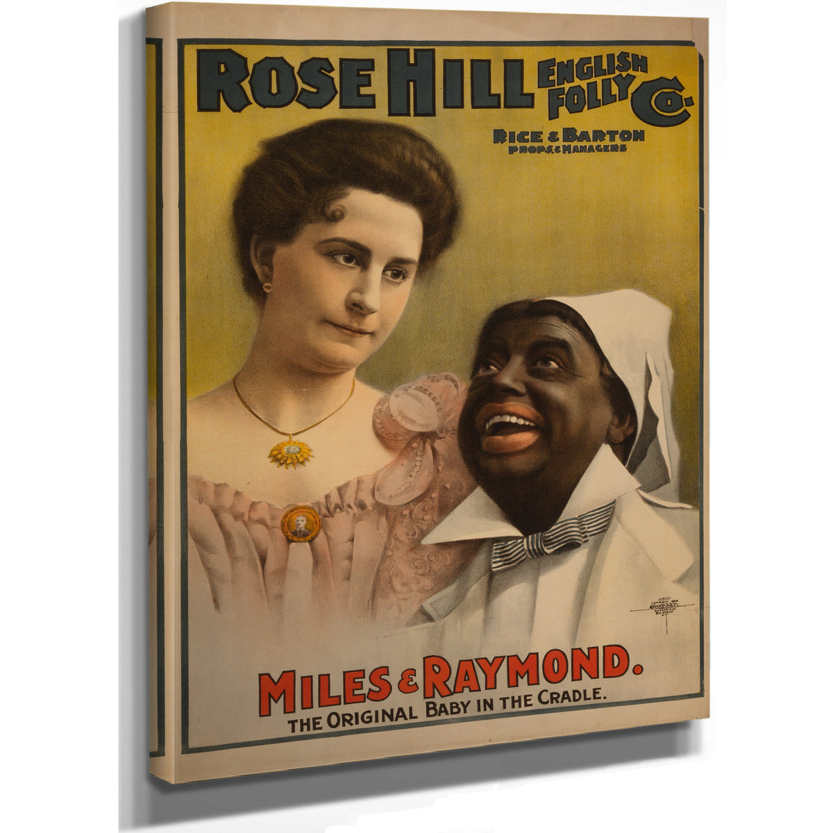 Rose Hill English Folly Co 2 By Vintage Circus Posters