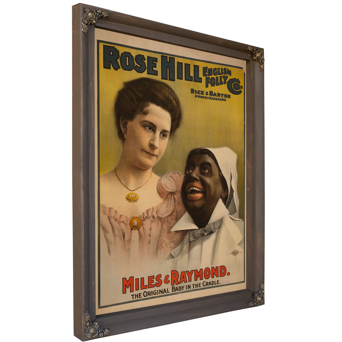 Rose Hill English Folly Co 2 By Vintage Circus Posters