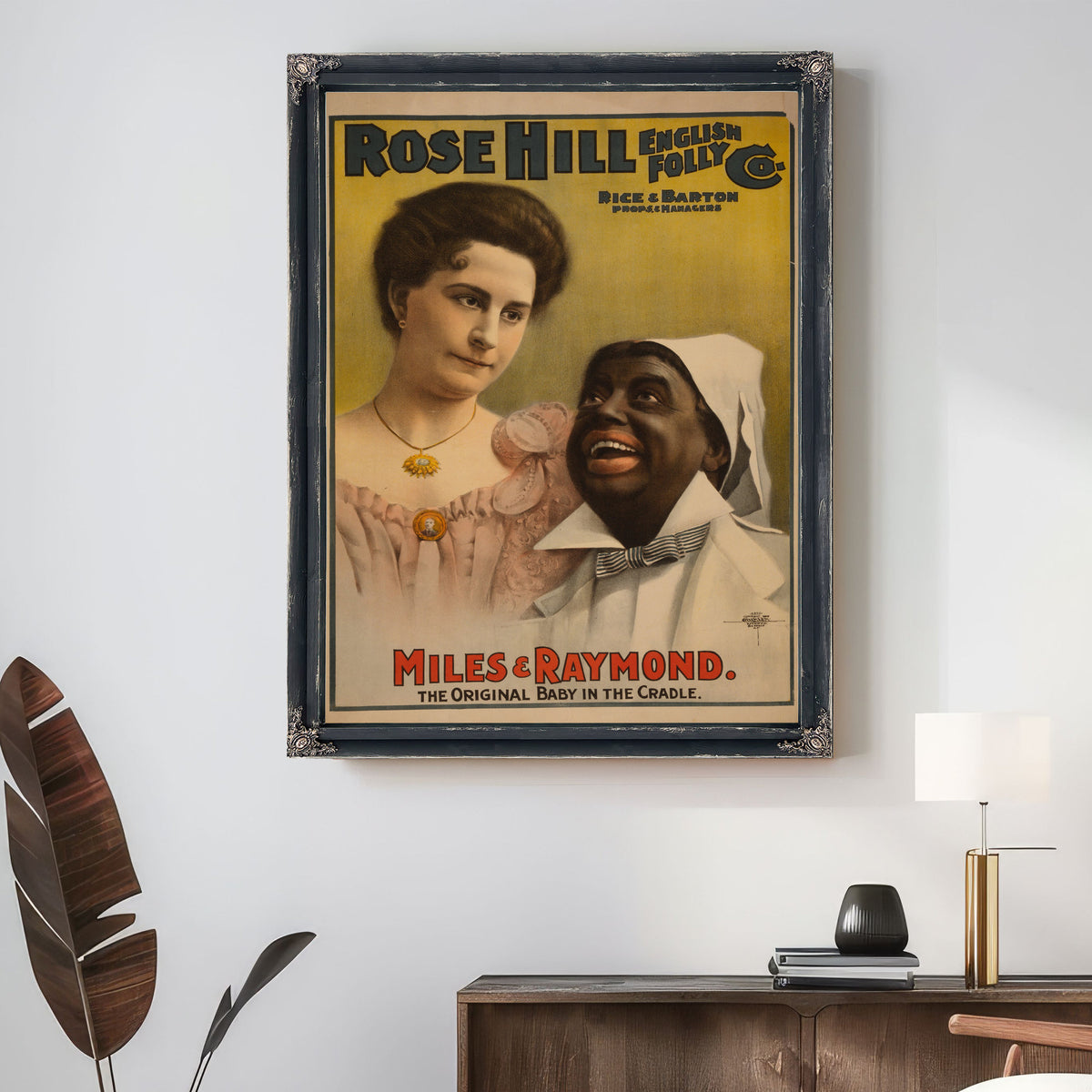 Rose Hill English Folly Co 2 By Vintage Circus Posters