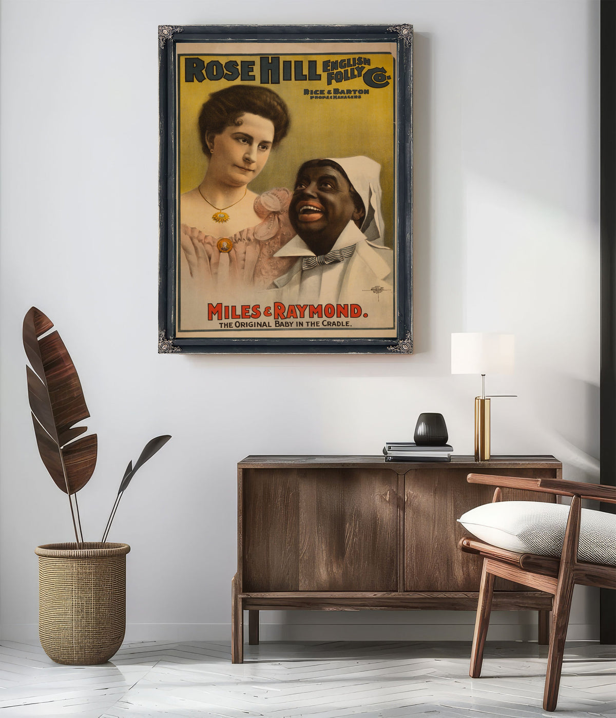 Rose Hill English Folly Co 2 By Vintage Circus Posters