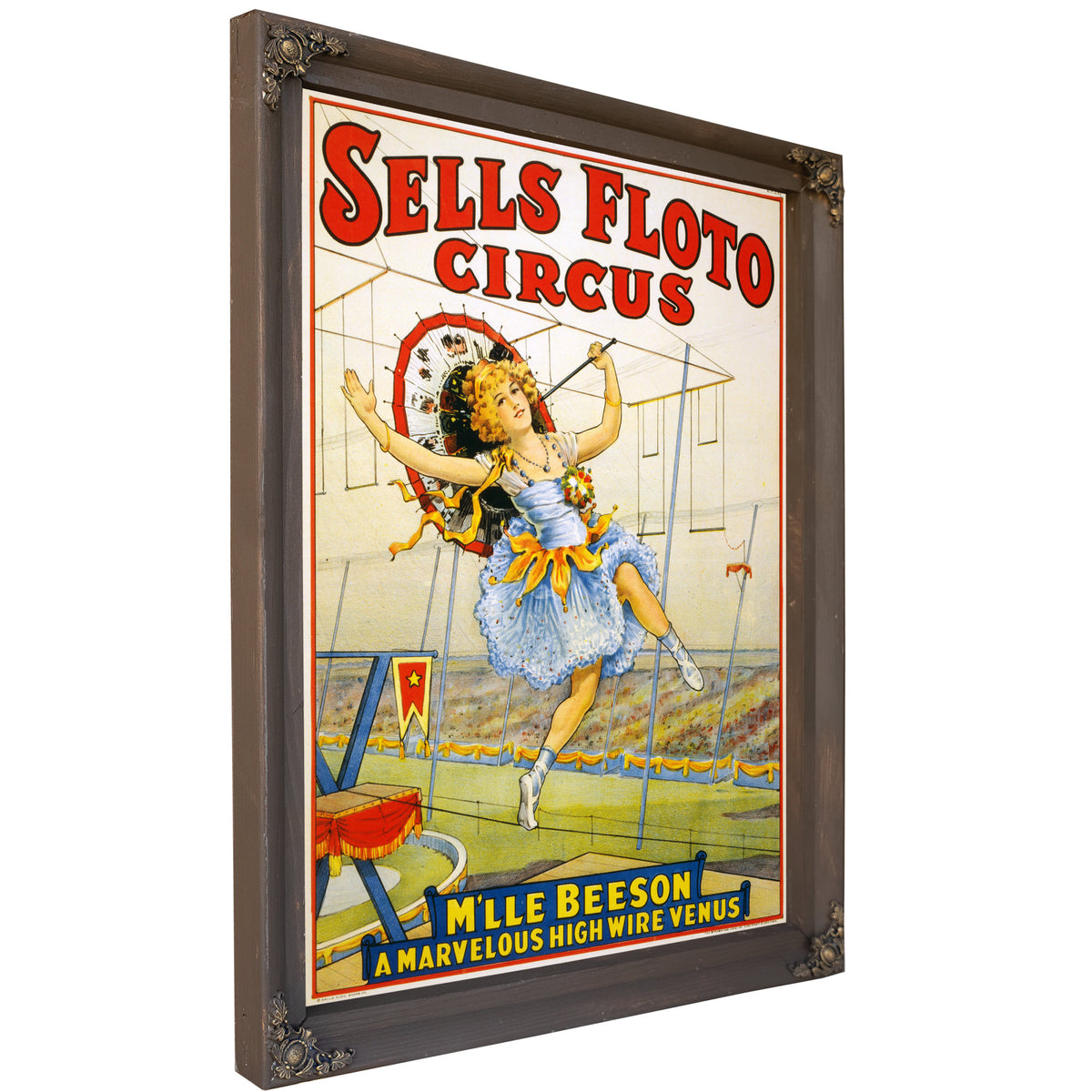 Sells Floto Circus Presents M Lle By Vintage Circus Posters
