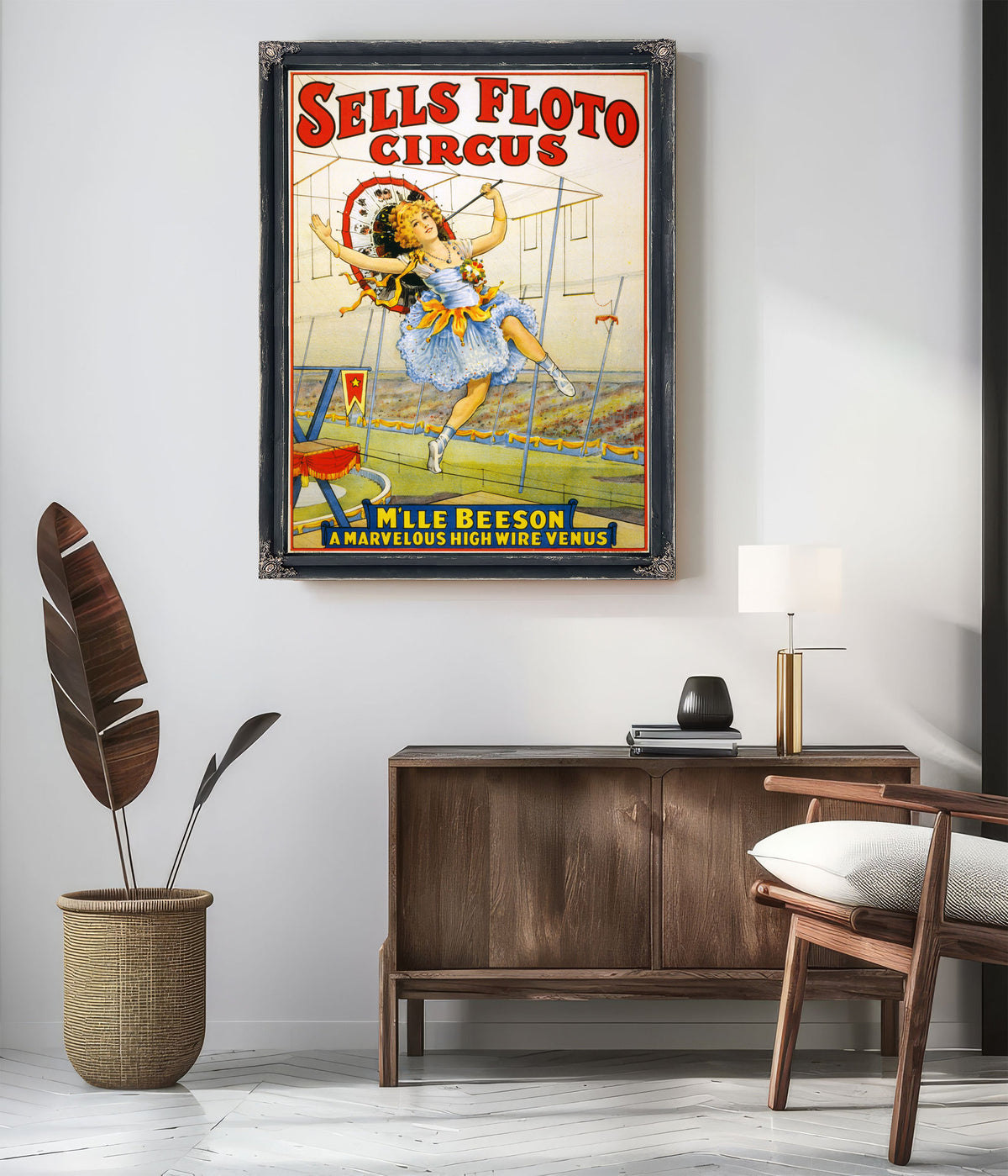Sells Floto Circus Presents M Lle By Vintage Circus Posters
