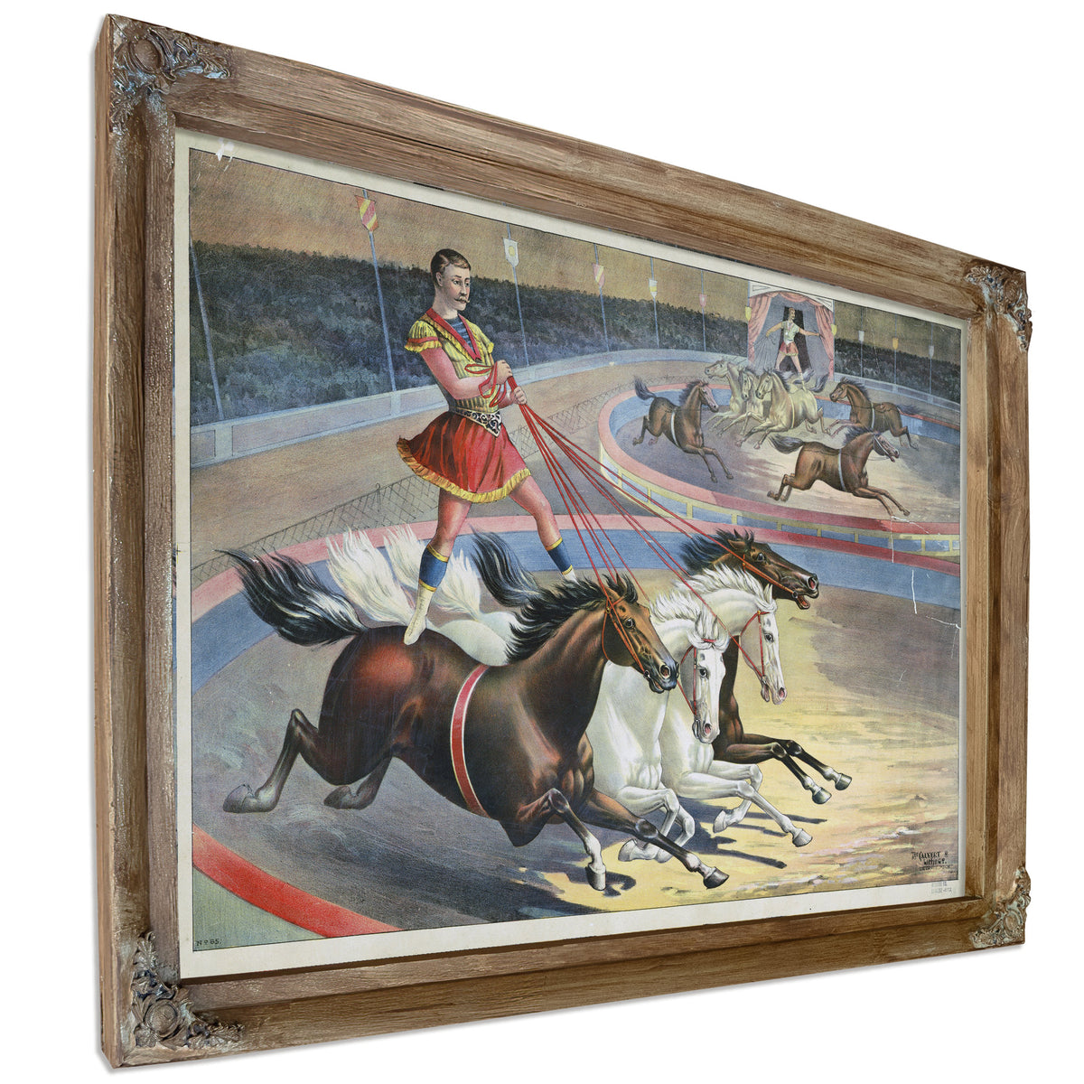 Standing Bareback Riders By Circus Posters New