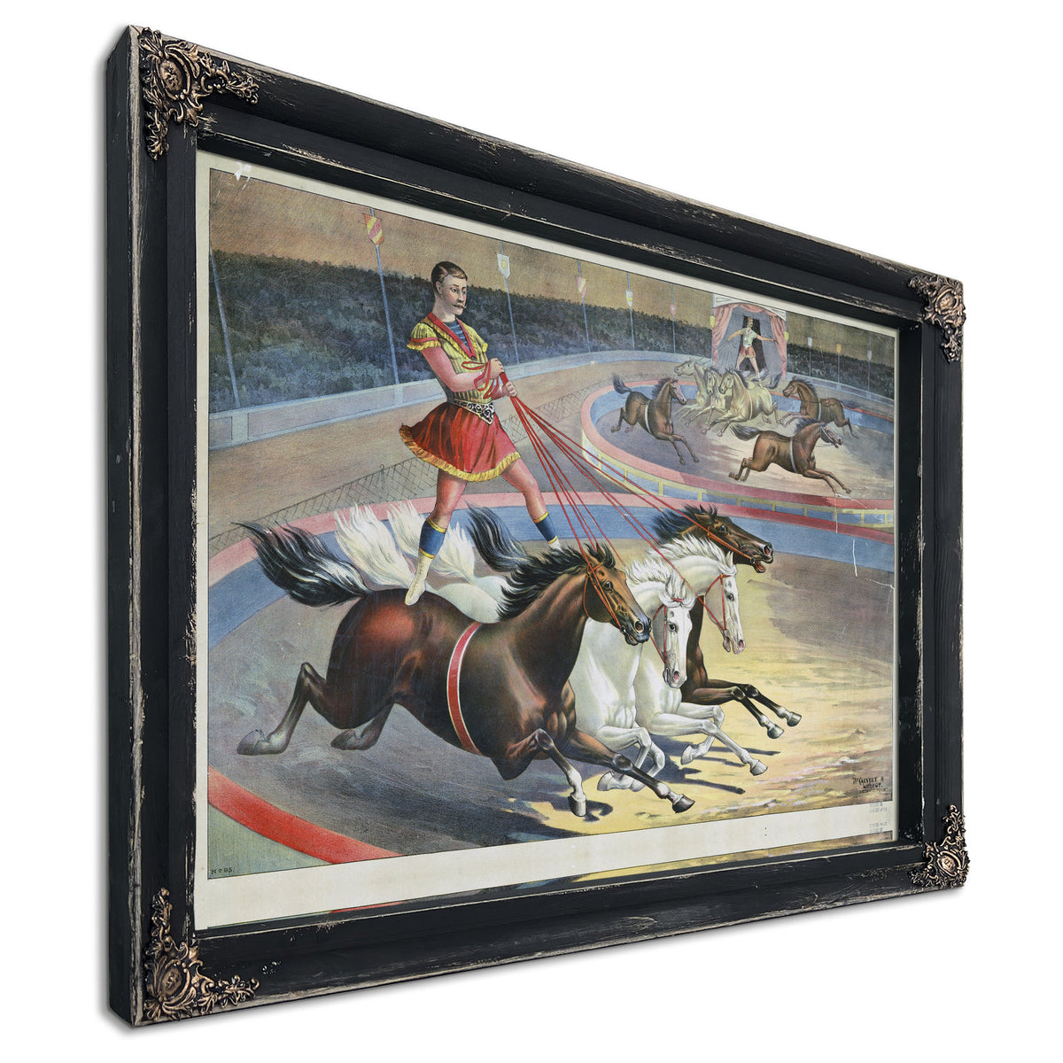 Standing Bareback Riders By Circus Posters New