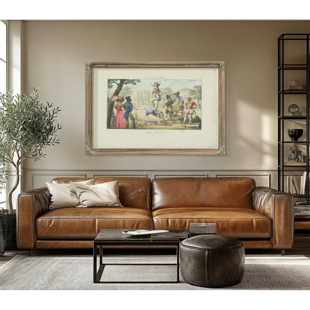 Tableaux de Paris Lithogr de Marlet 1 By Circus Posters New