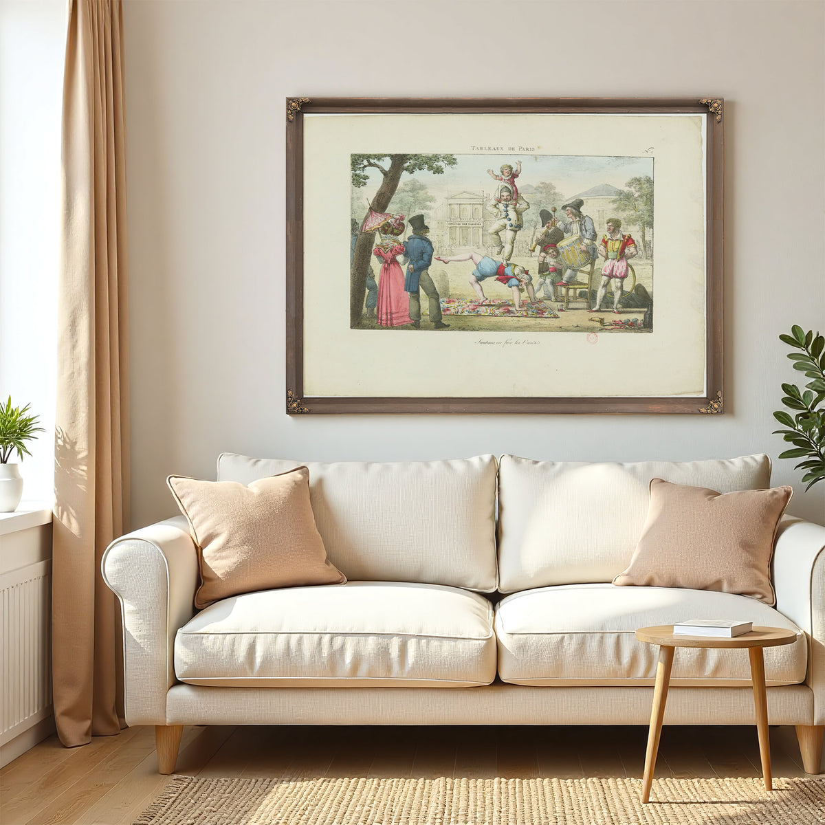 Tableaux de Paris Lithogr de Marlet 1 By Circus Posters New