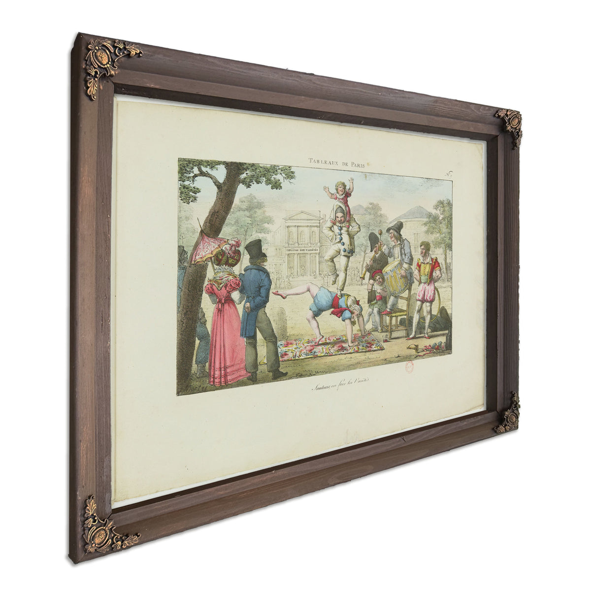 Tableaux de Paris Lithogr de Marlet 1 By Circus Posters New