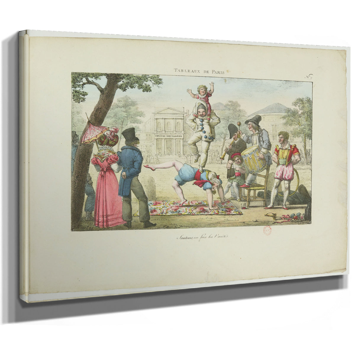 Tableaux de Paris Lithogr de Marlet 1 By Circus Posters New