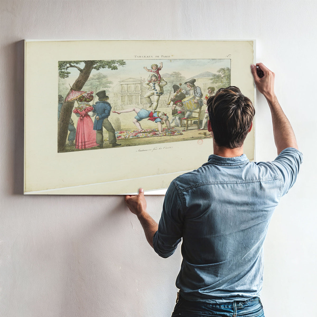 Tableaux de Paris Lithogr de Marlet 1 By Circus Posters New