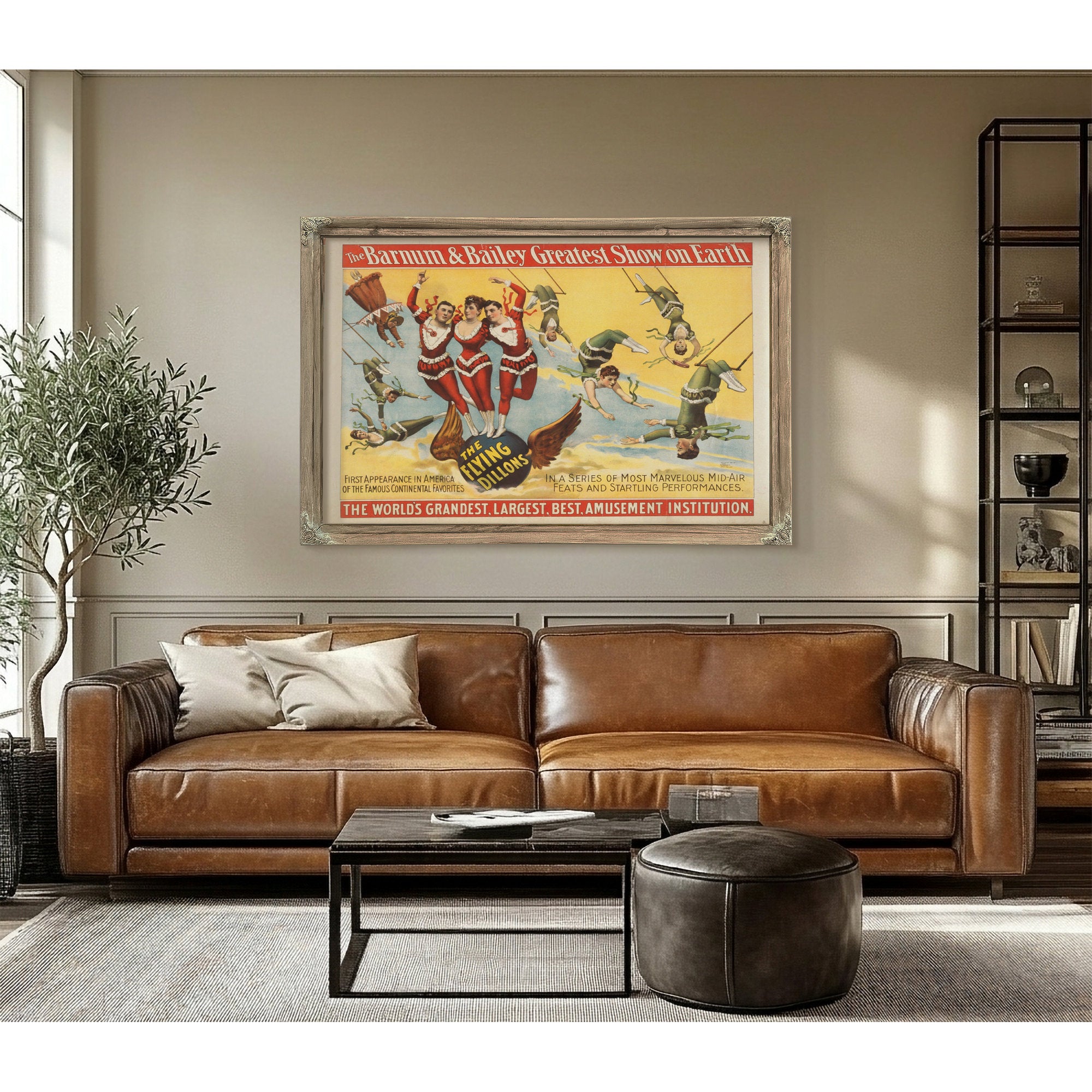 The Barnum Bailey Greatest Show Earth 02 By Circus Posters New