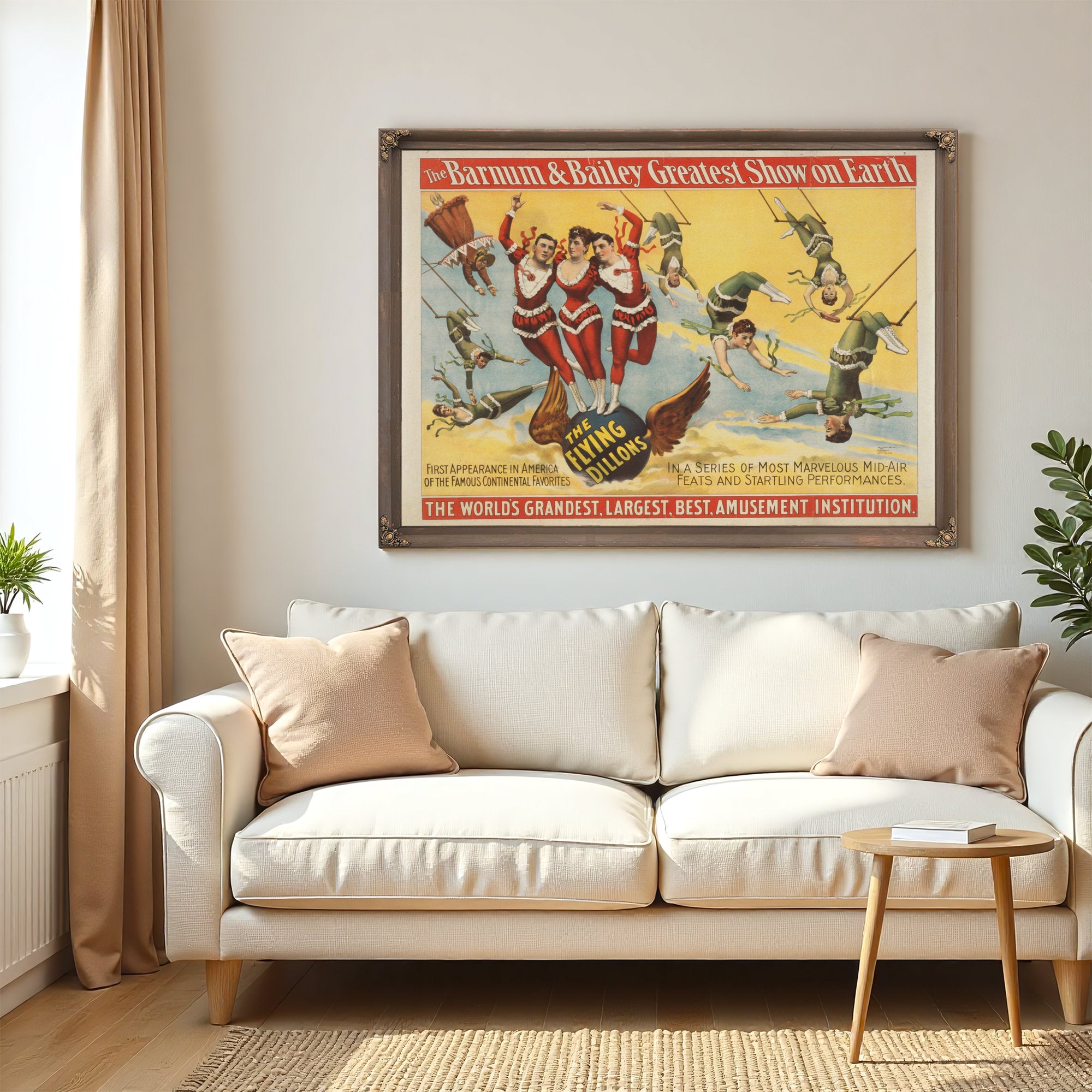 The Barnum Bailey Greatest Show Earth 02 By Circus Posters New