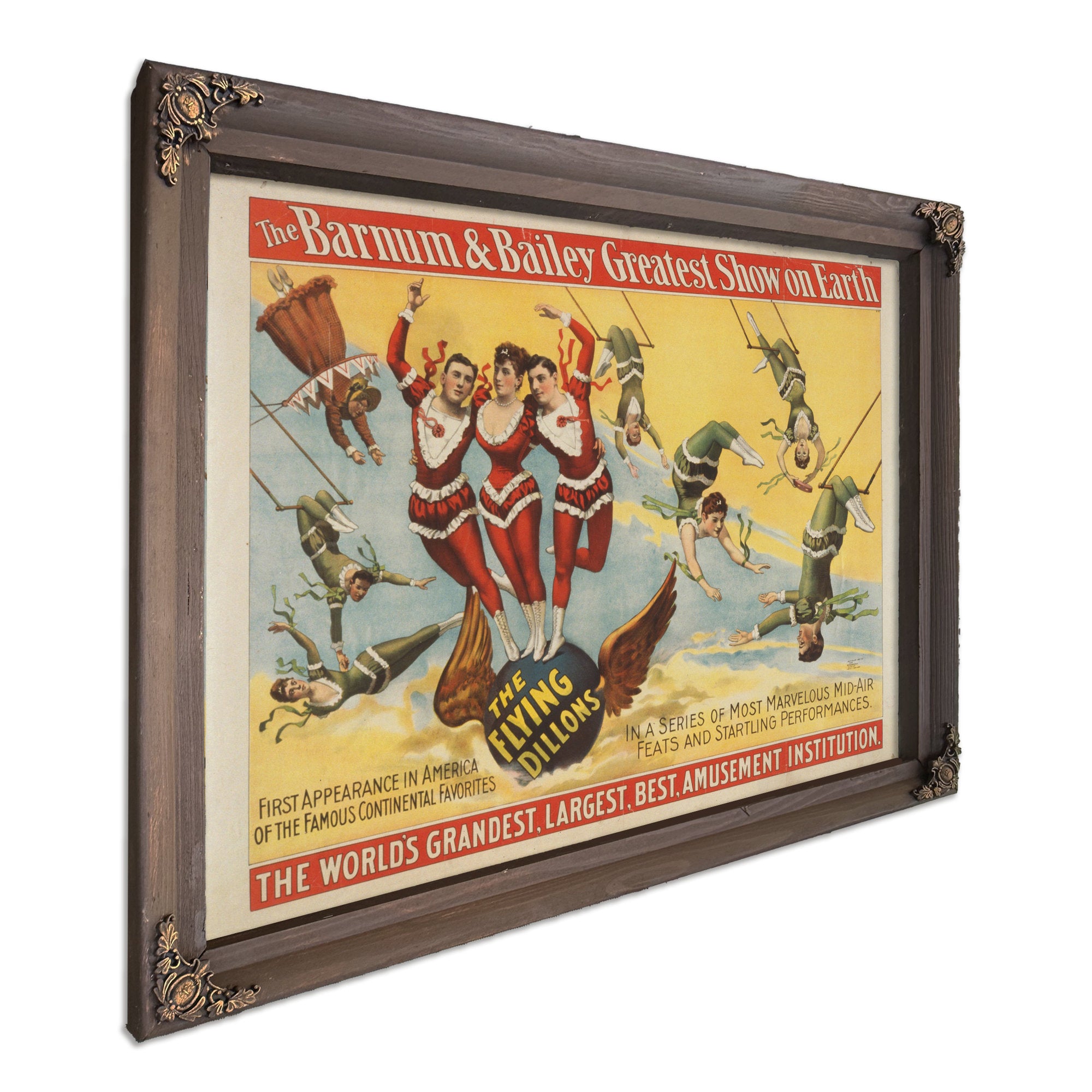 The Barnum Bailey Greatest Show Earth 02 By Circus Posters New