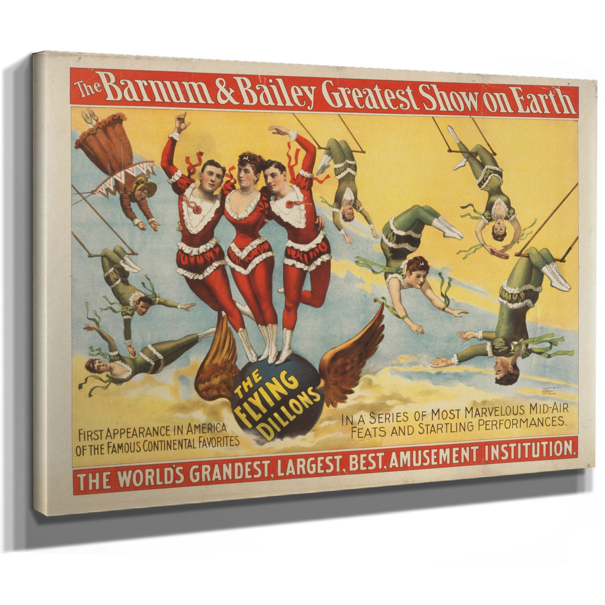 The Barnum Bailey Greatest Show Earth 02 By Circus Posters New