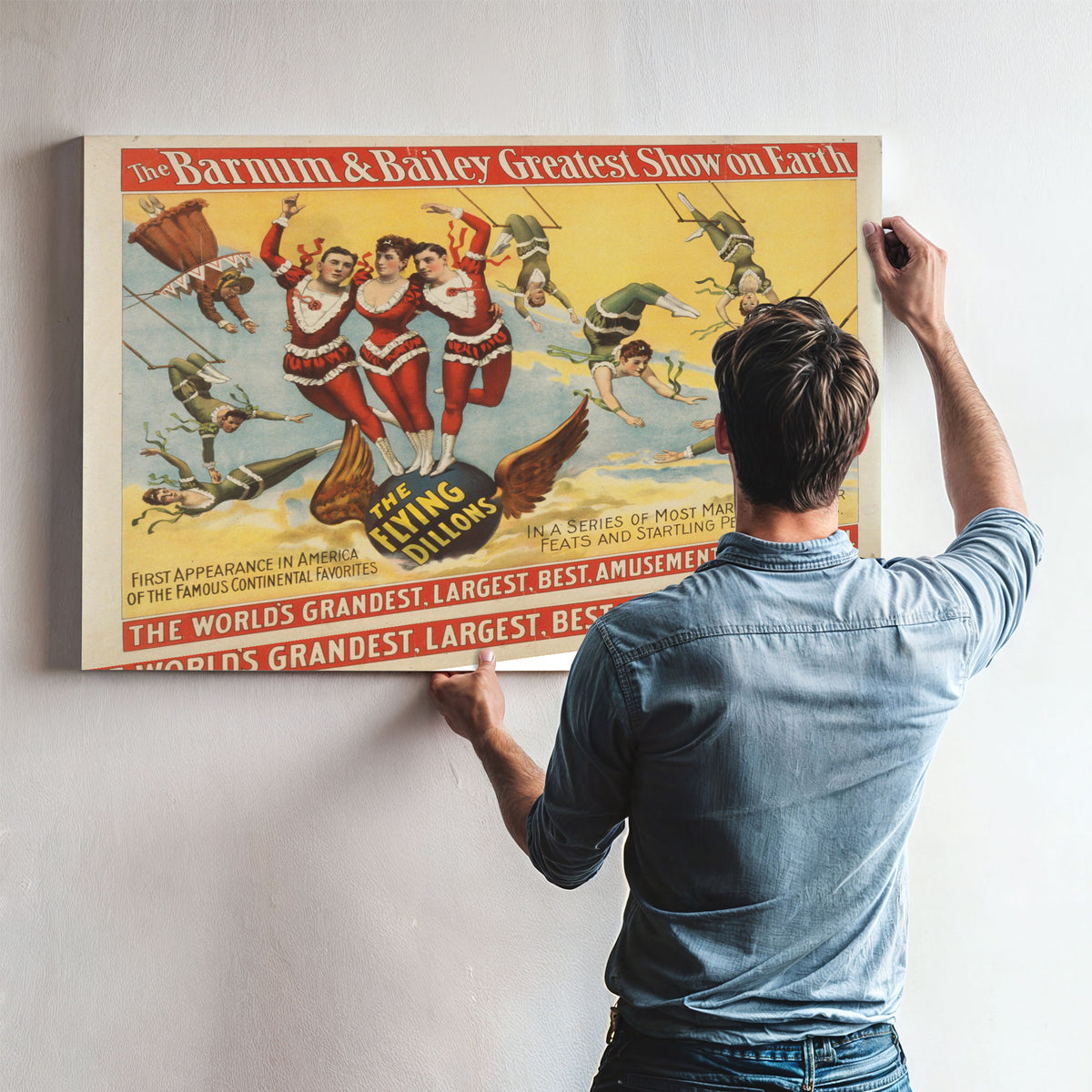The Barnum Bailey Greatest Show Earth 02 By Circus Posters New