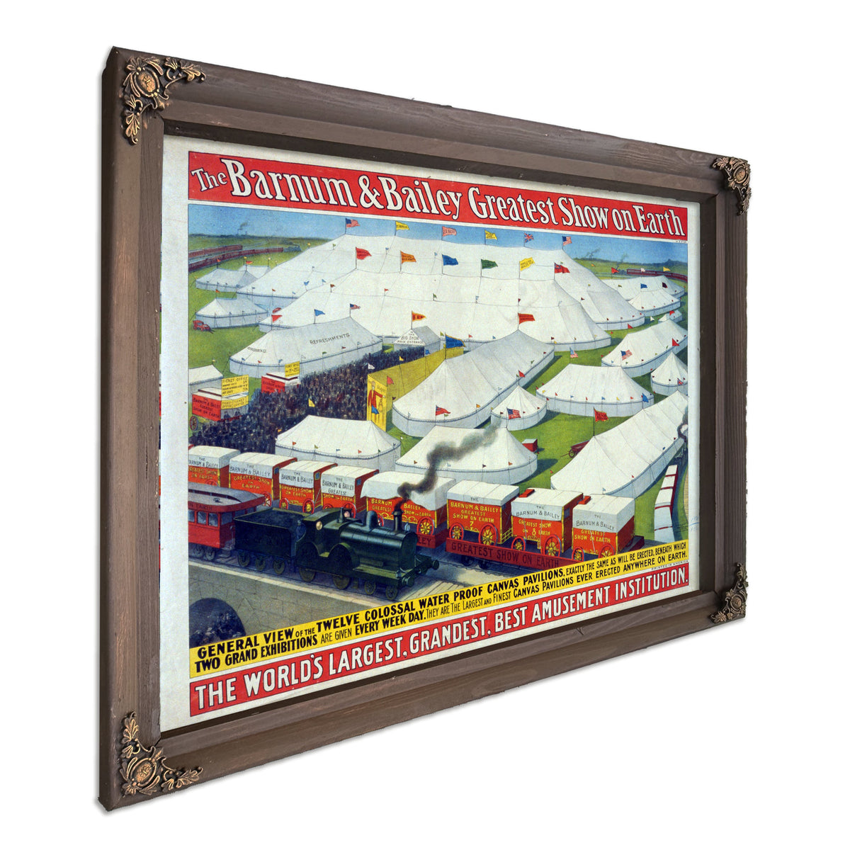 The Barnum Bailey Greatest Show Earth 03 By Circus Posters New