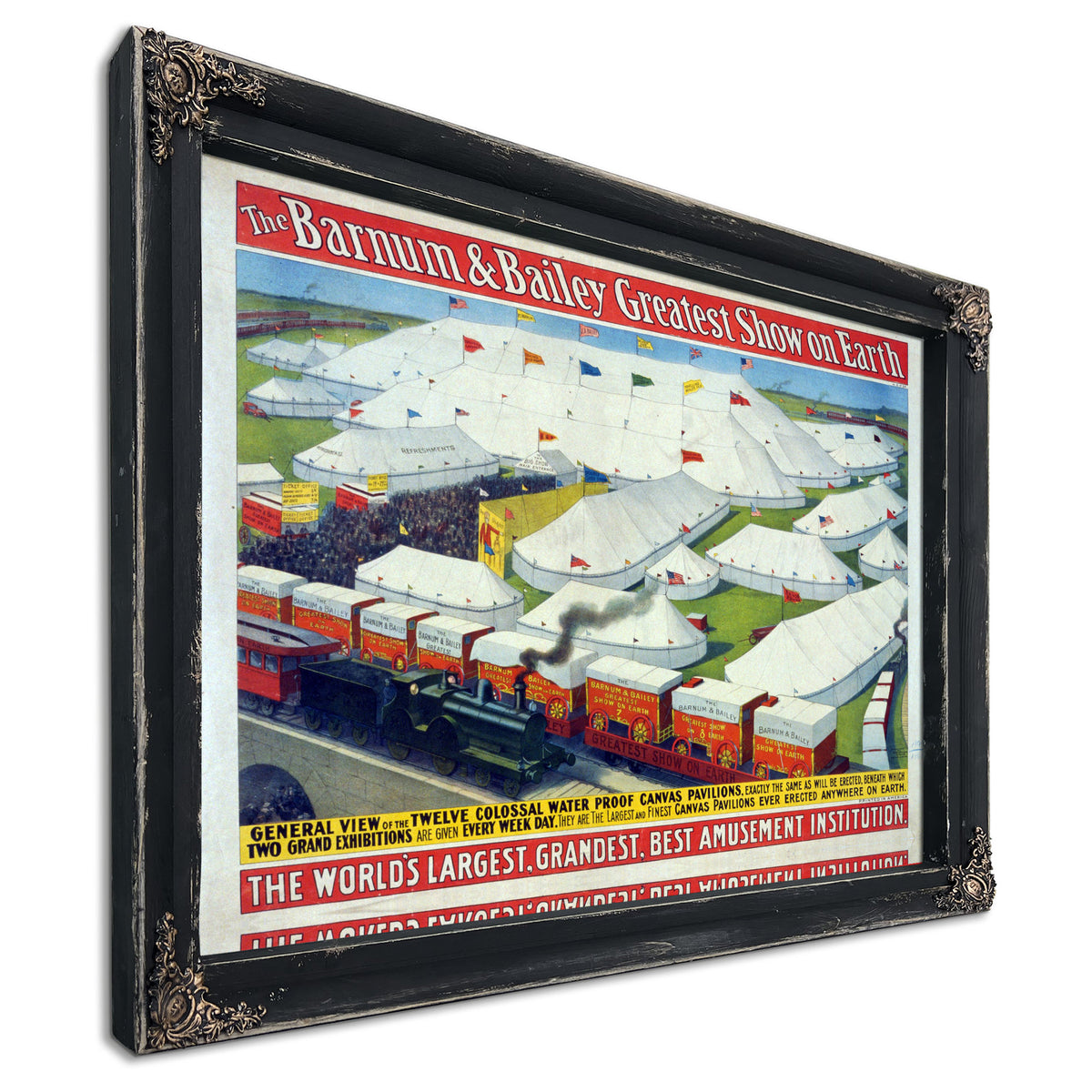 The Barnum Bailey Greatest Show Earth 03 By Circus Posters New