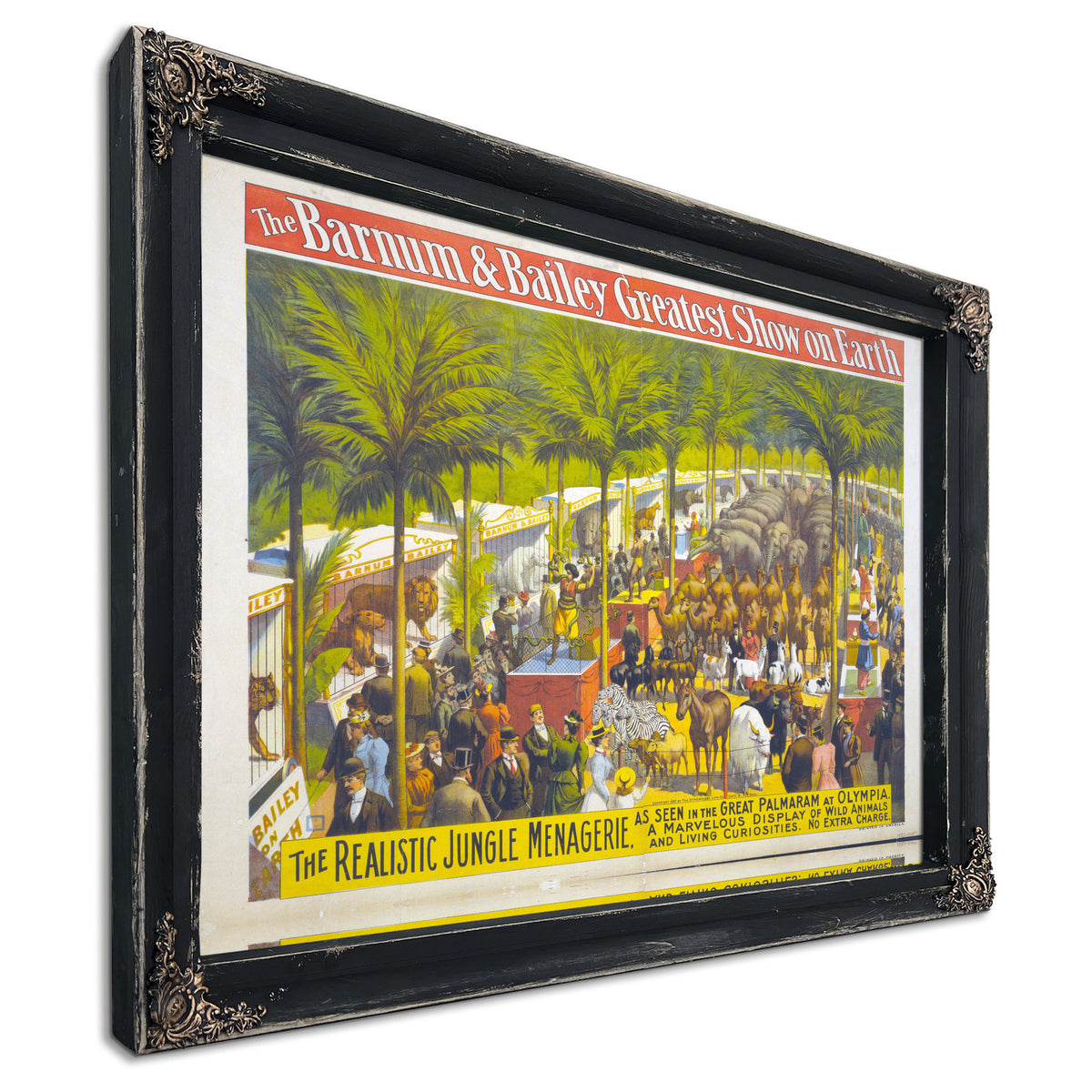 The Barnum Bailey Greatest Show Earth 06 By Circus Posters New