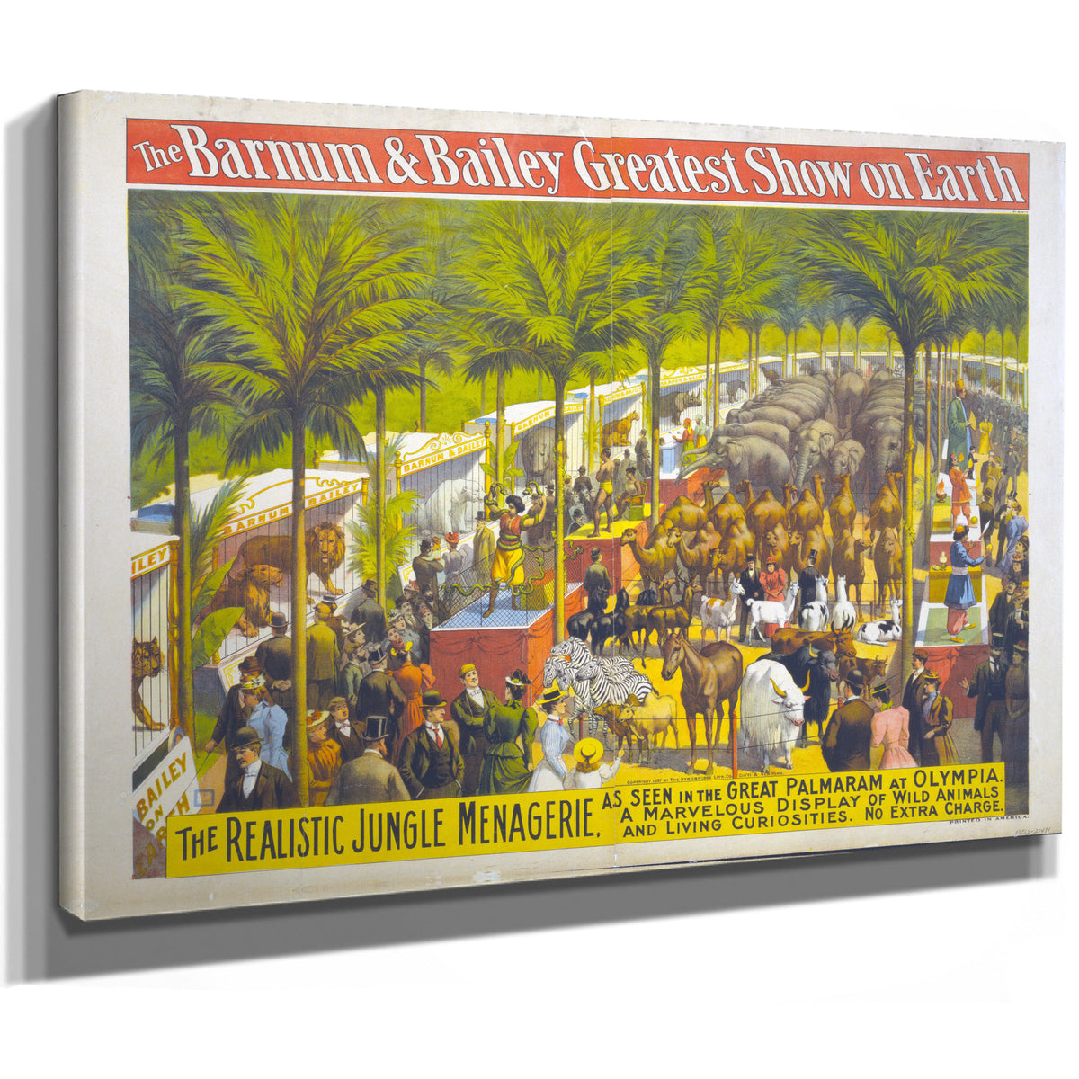 The Barnum Bailey Greatest Show Earth 06 By Circus Posters New