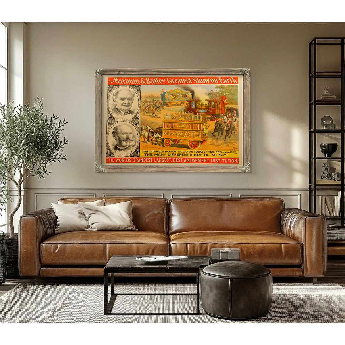 The Barnum Bailey Greatest Show Earth 07 By Circus Posters New