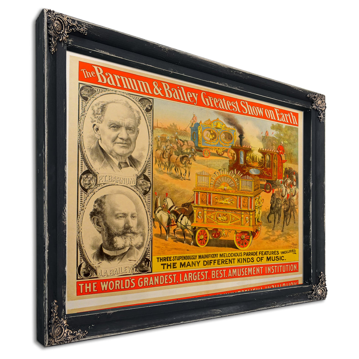 The Barnum Bailey Greatest Show Earth 07 By Circus Posters New