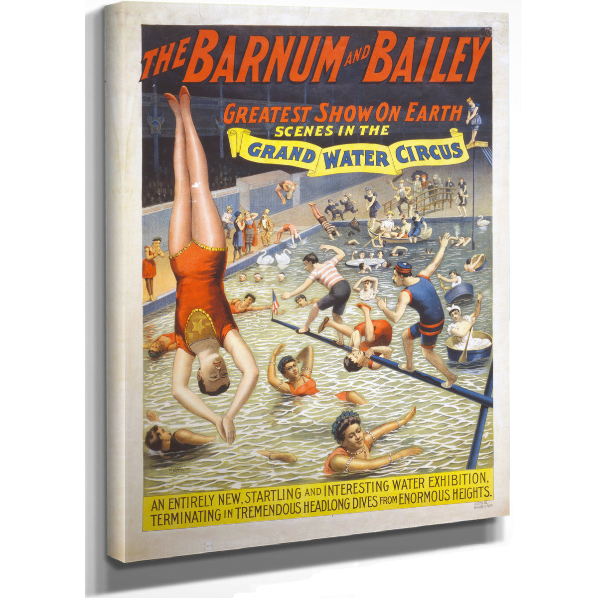 The Barnum Bailey Greatest Show Earth 10 By Vintage Circus Posters