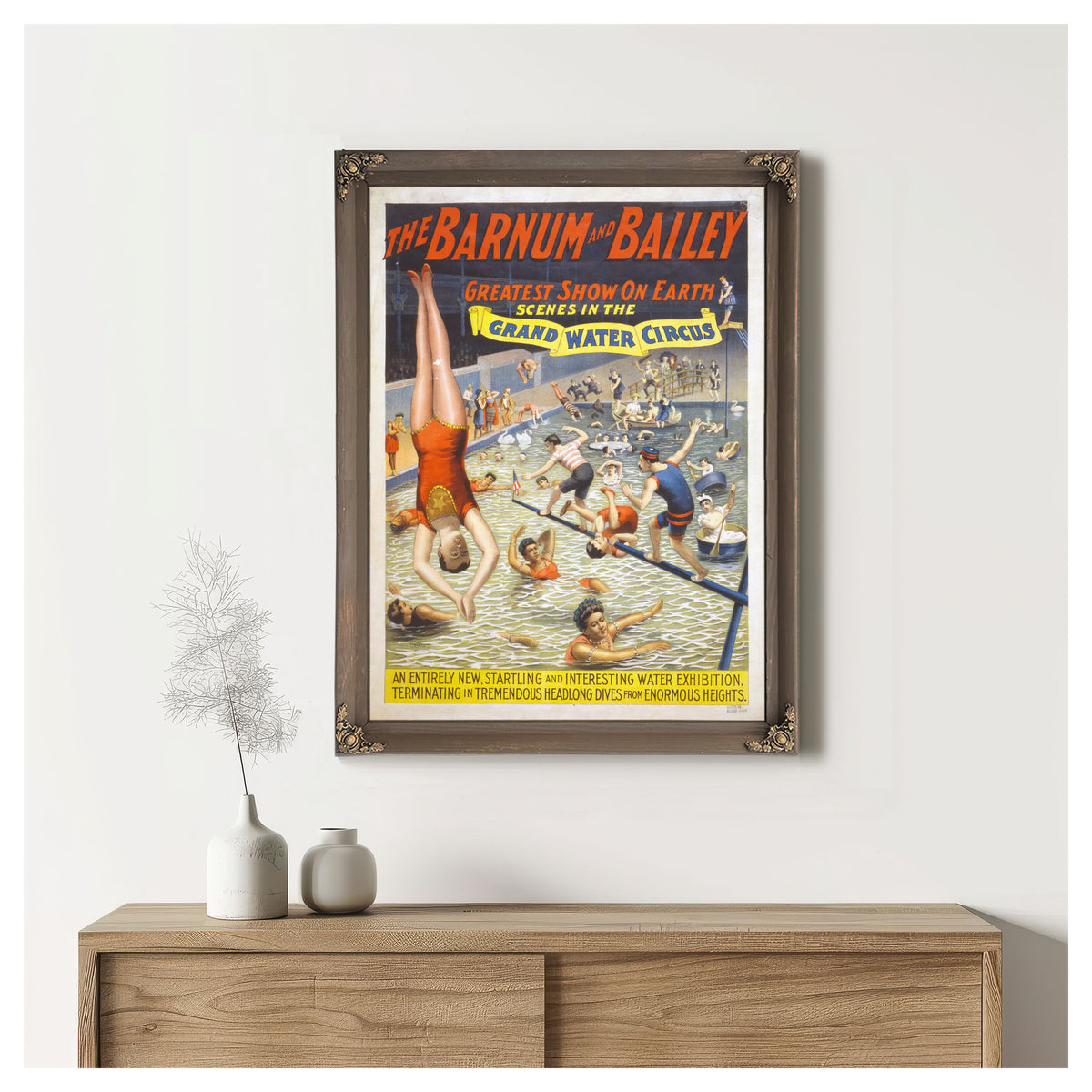 The Barnum Bailey Greatest Show Earth 10 By Vintage Circus Posters