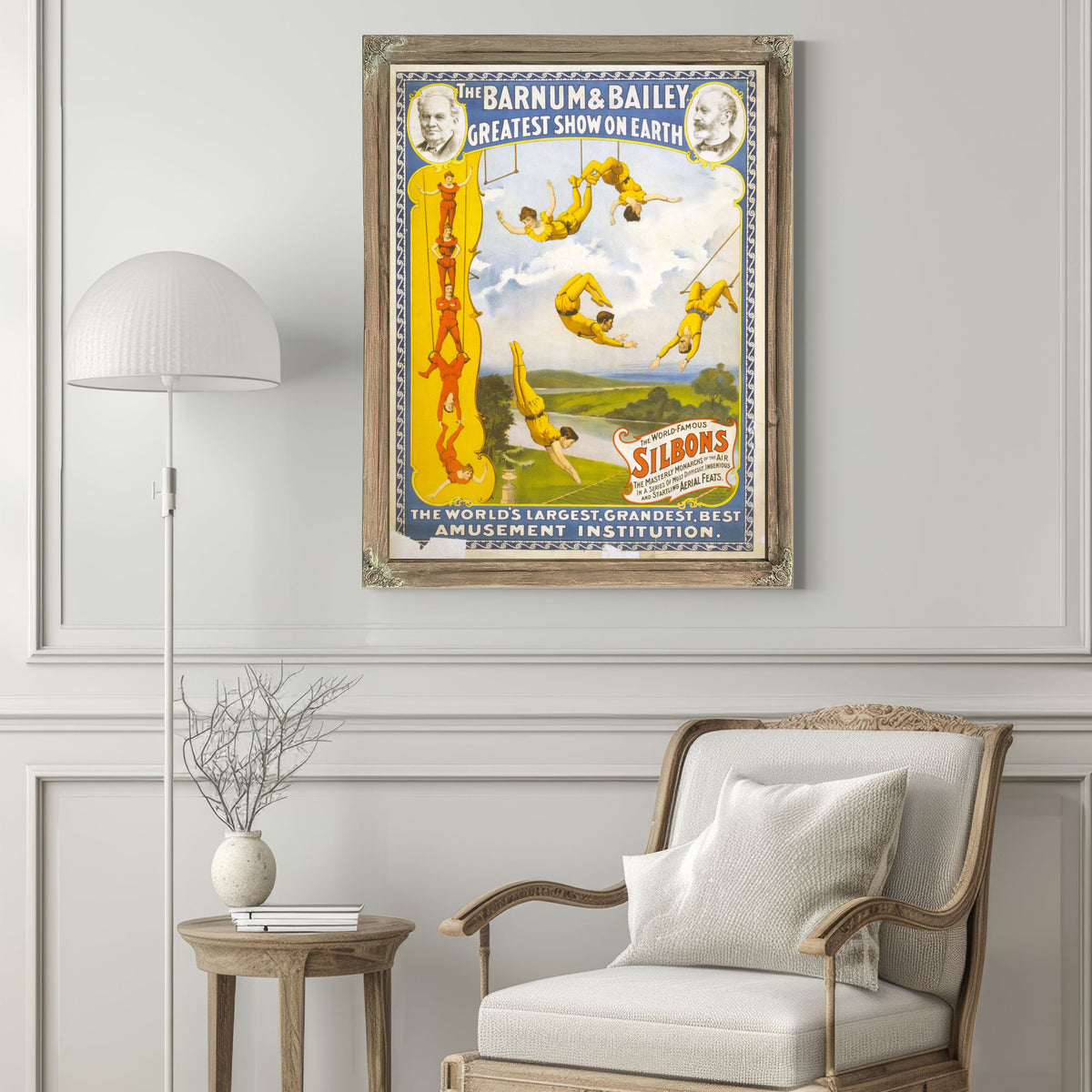 The Barnum Bailey Greatest Show Earth 11 By Vintage Circus Posters