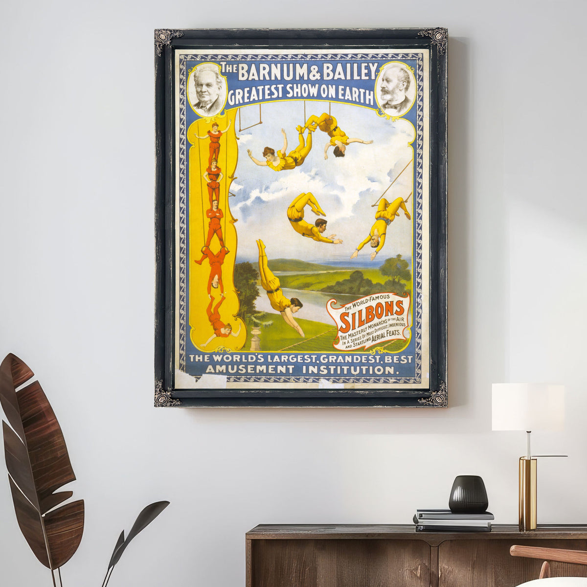 The Barnum Bailey Greatest Show Earth 11 By Vintage Circus Posters
