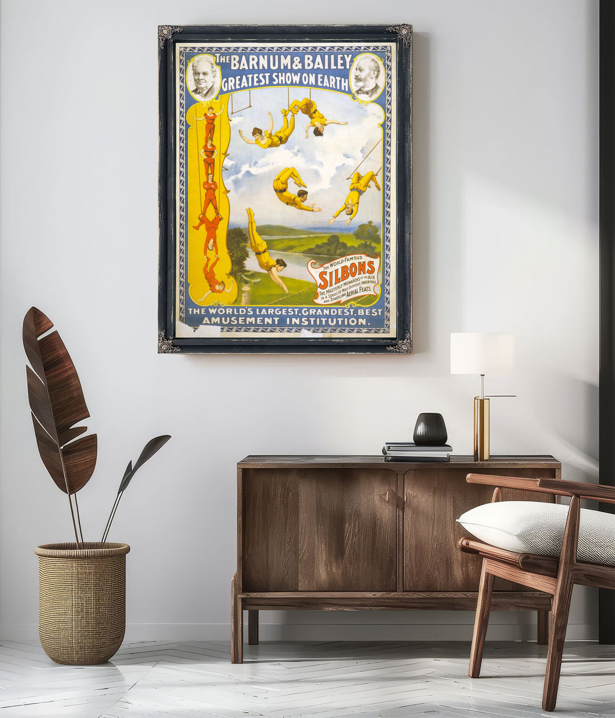 The Barnum Bailey Greatest Show Earth 11 By Vintage Circus Posters