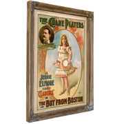 The Crane Players Jennie Elmore As By Vintage Circus Posters