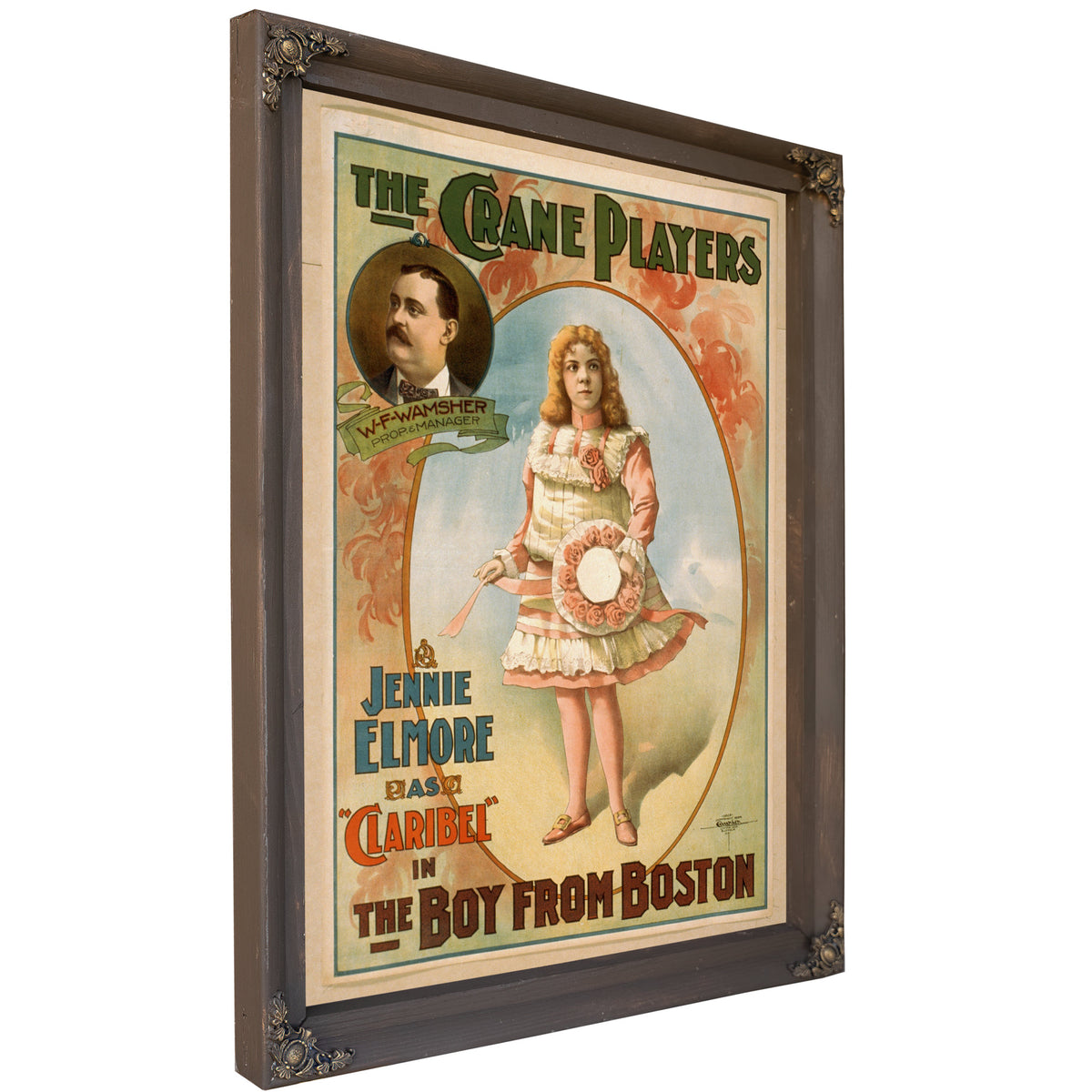 The Crane Players Jennie Elmore As By Vintage Circus Posters