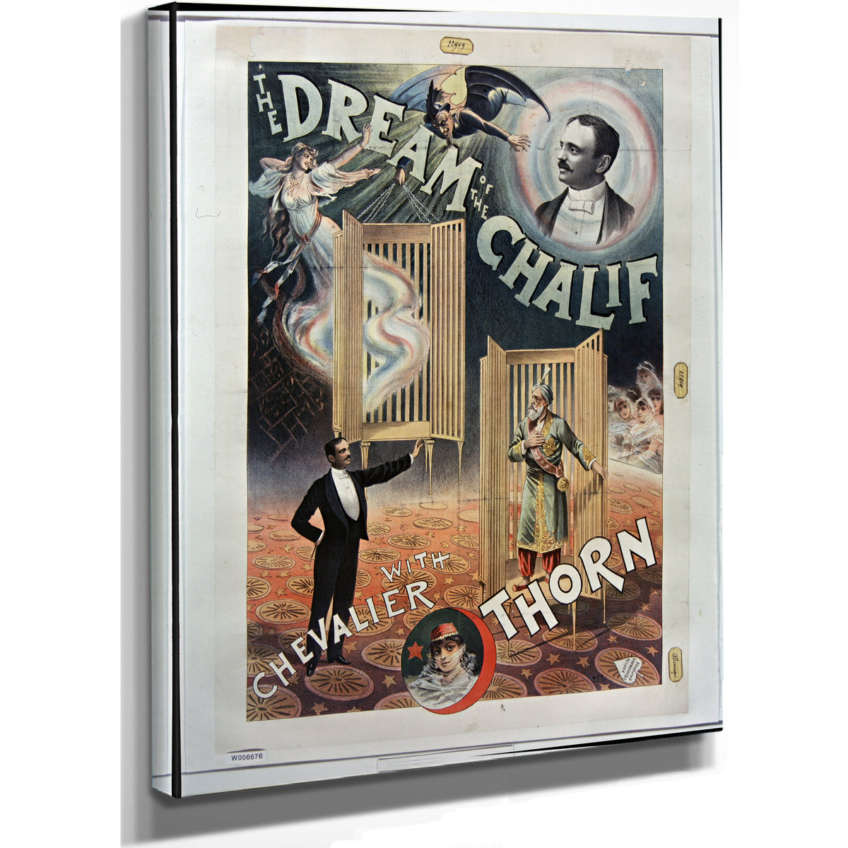 The Dream the Chalif Chevalier Thorn By Vintage Circus Posters