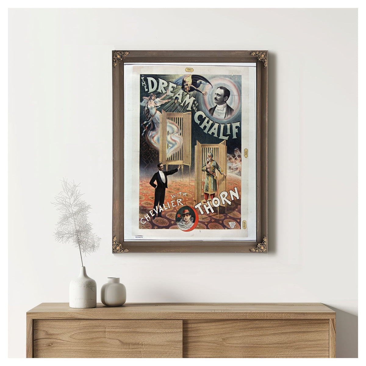 The Dream the Chalif Chevalier Thorn By Vintage Circus Posters