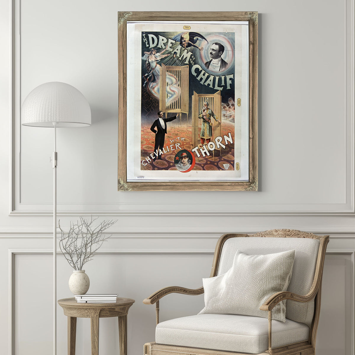 The Dream the Chalif Chevalier Thorn By Vintage Circus Posters