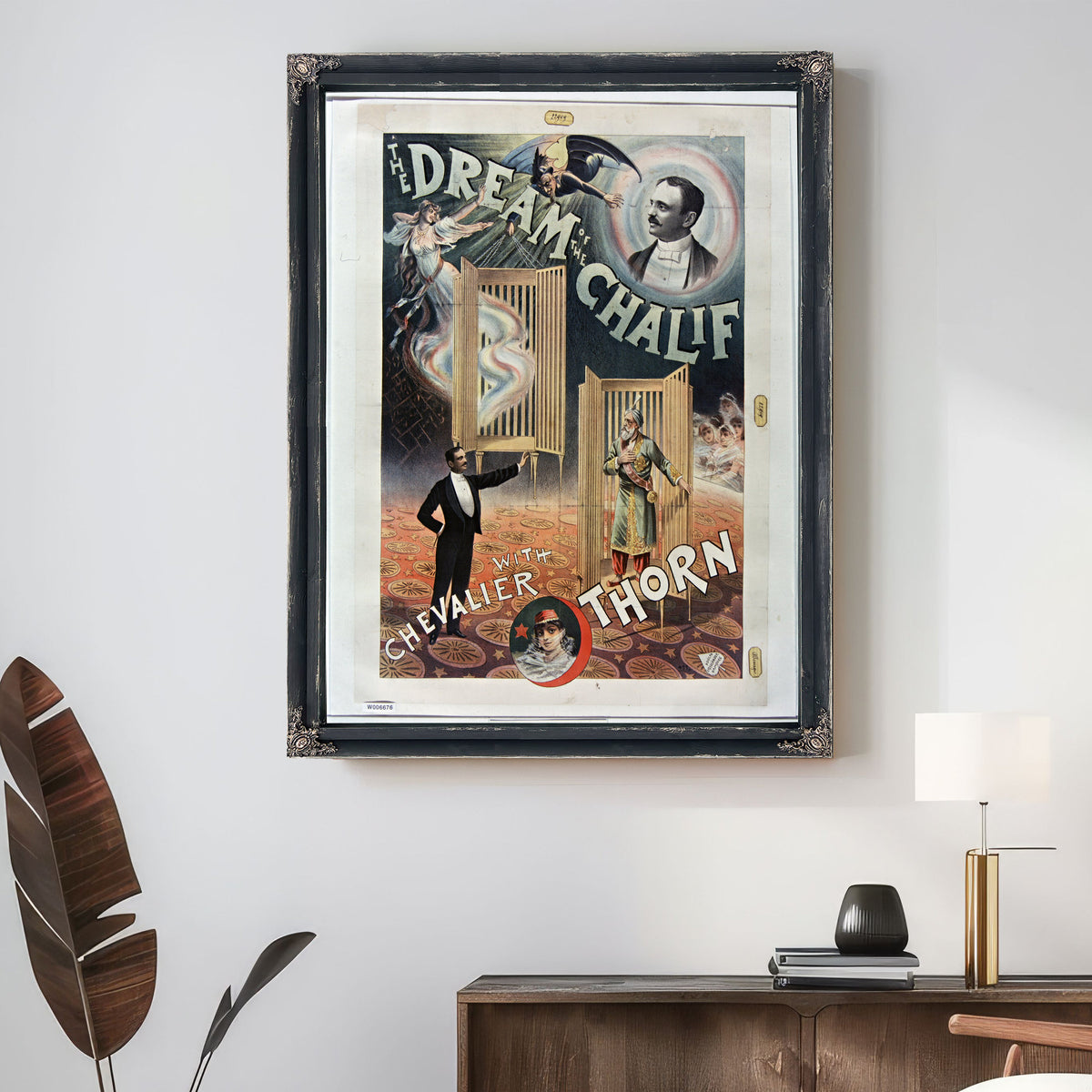 The Dream the Chalif Chevalier Thorn By Vintage Circus Posters