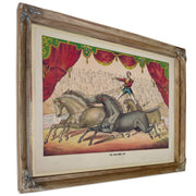 The Four Horse Act By Circus Posters New